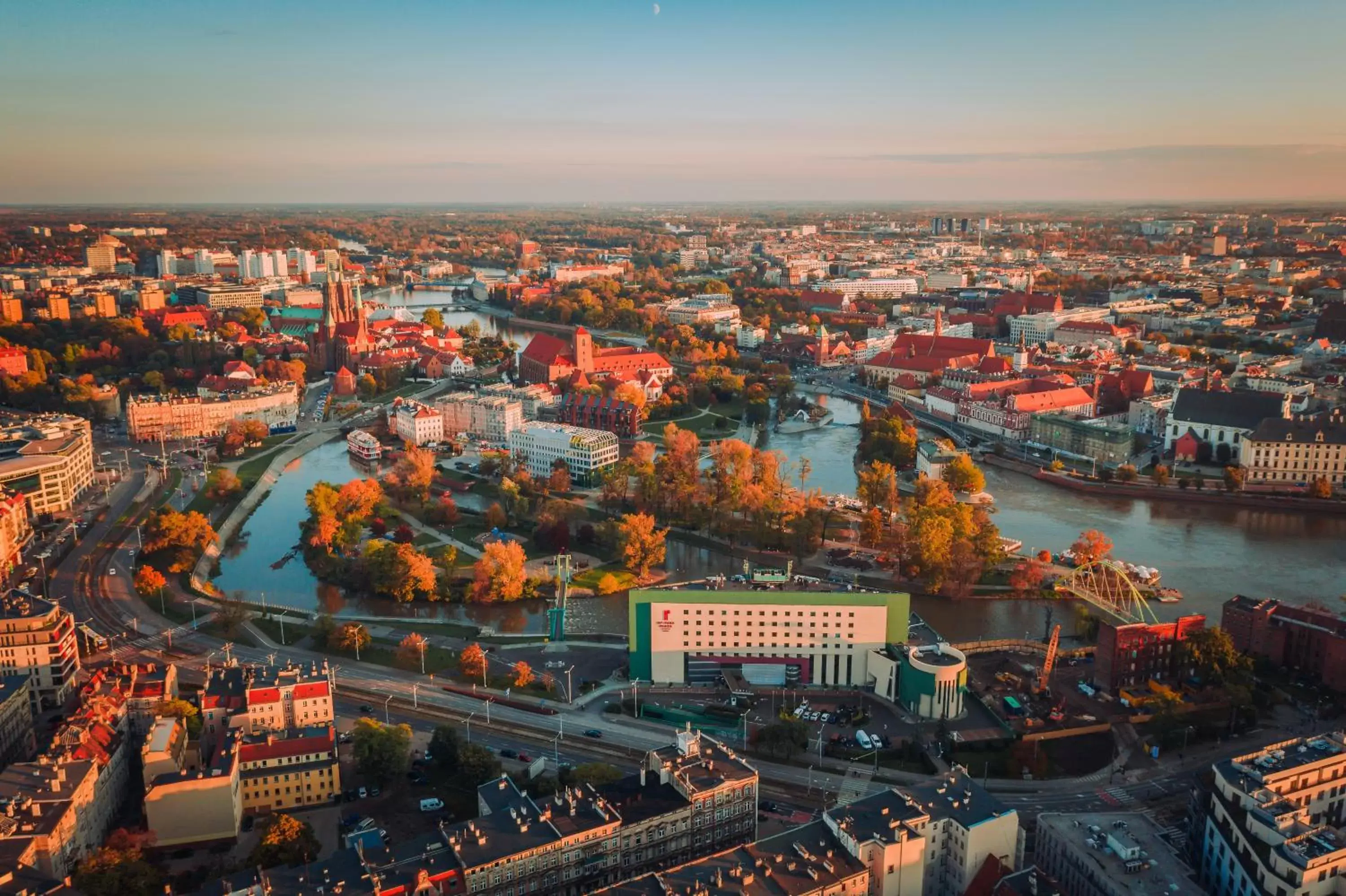 City view, Bird's-eye View in HP Park Plaza