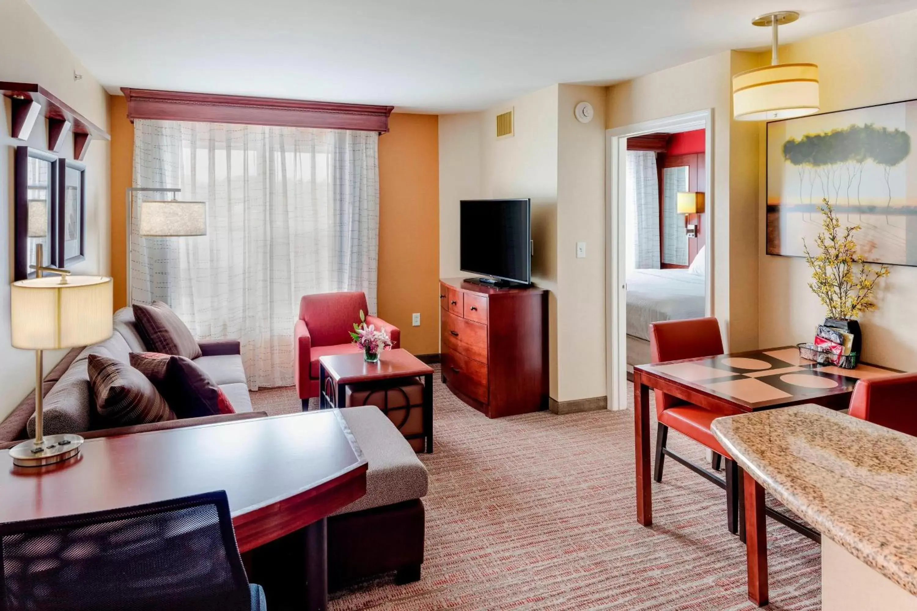 Bedroom, Seating Area in Residence Inn by Marriott Auburn