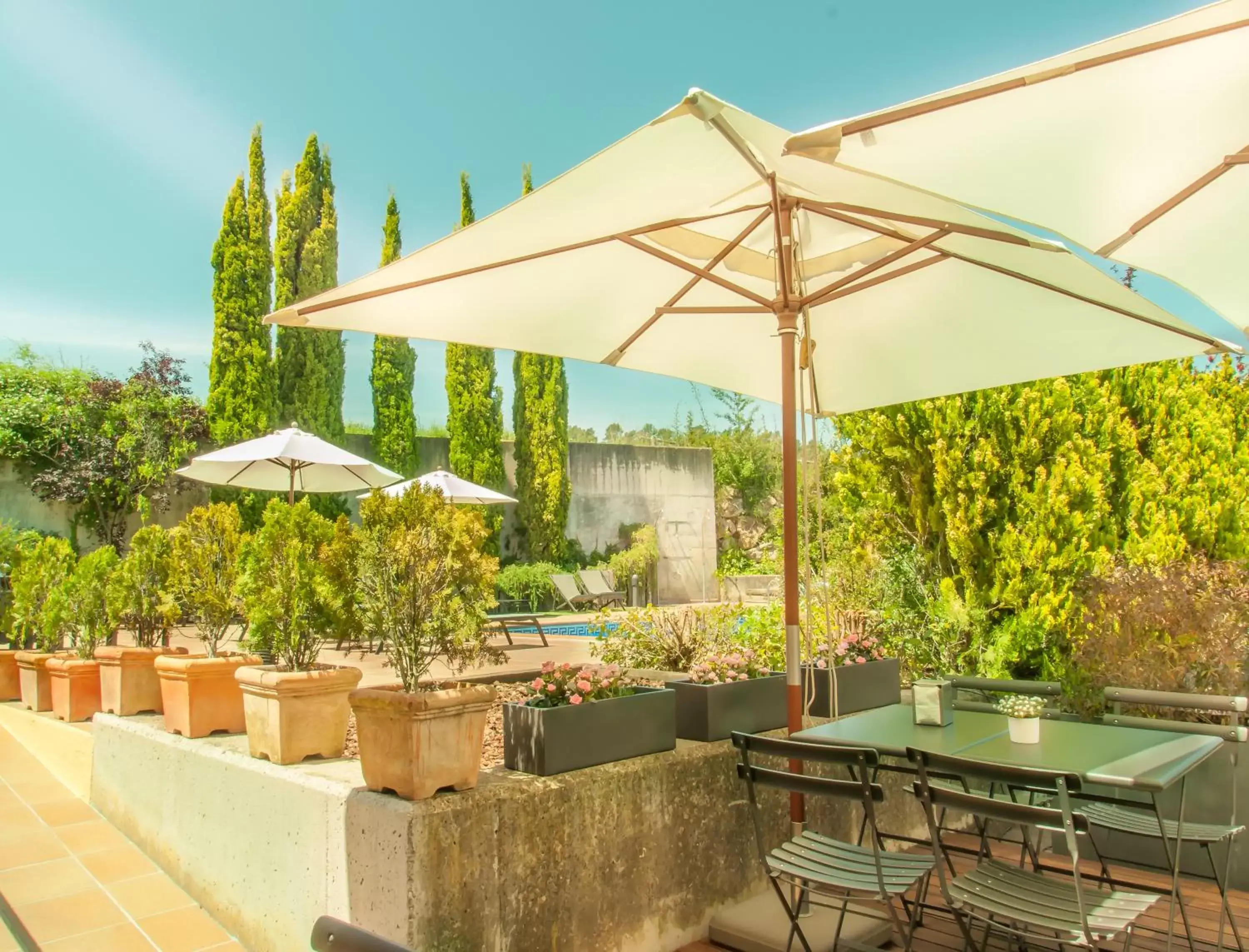 Garden, Restaurant/Places to Eat in Hotel Costabella