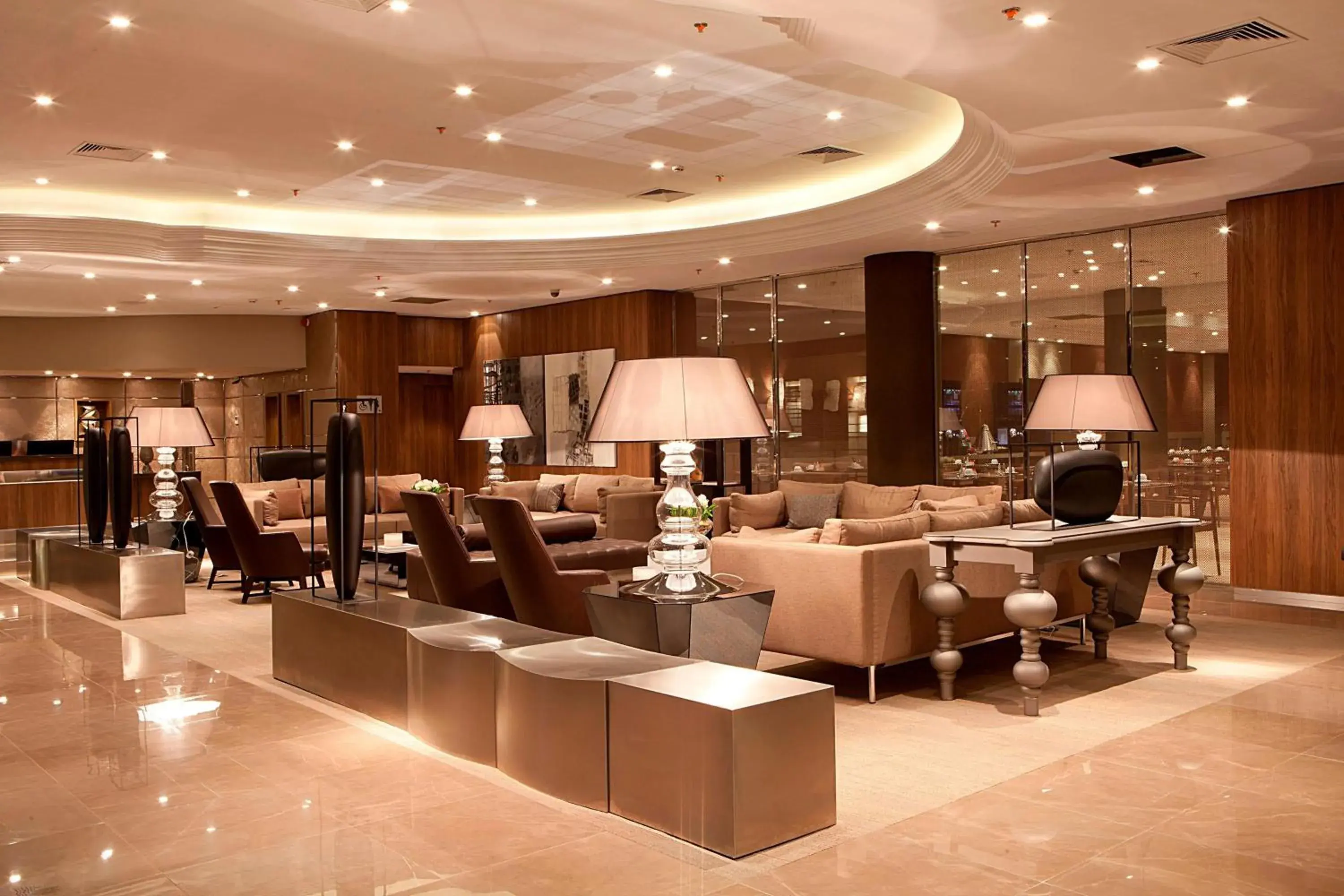 Lobby or reception in AC Hotel by Marriott Nice