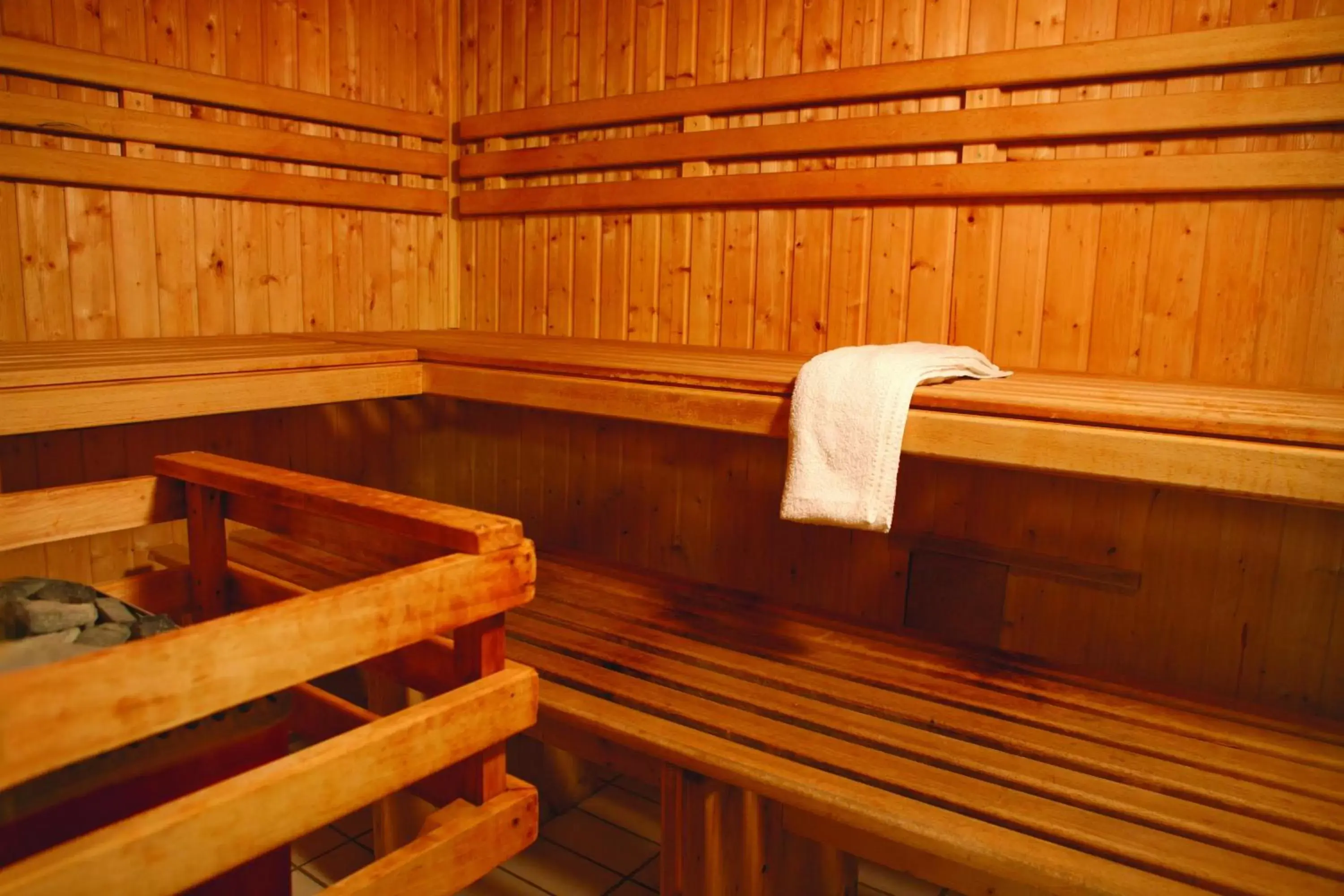 Sauna in Hotel *** & Spa Vacances Bleues Villa Marlioz