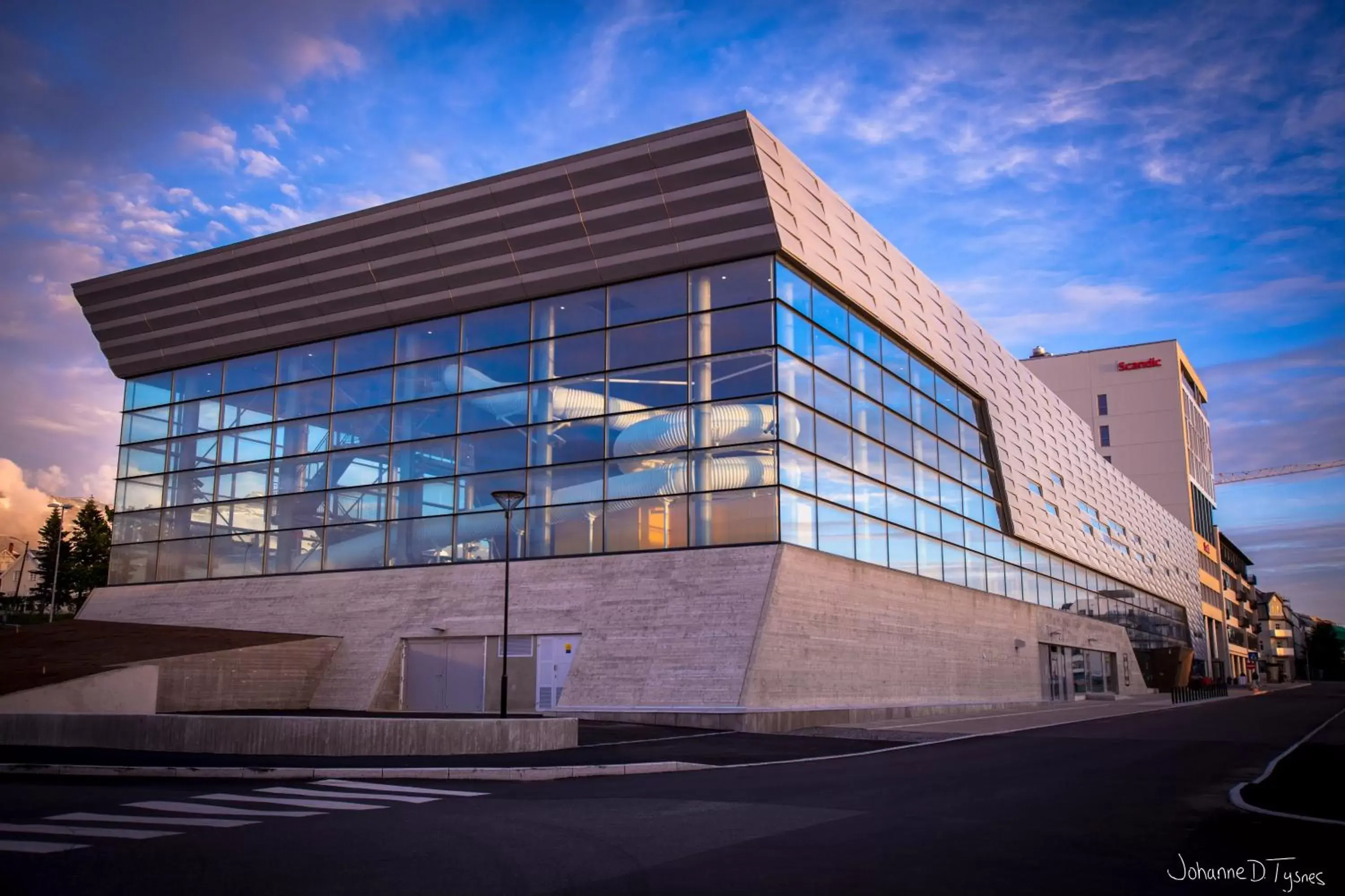 Swimming pool, Property Building in Scandic Syv Søstre