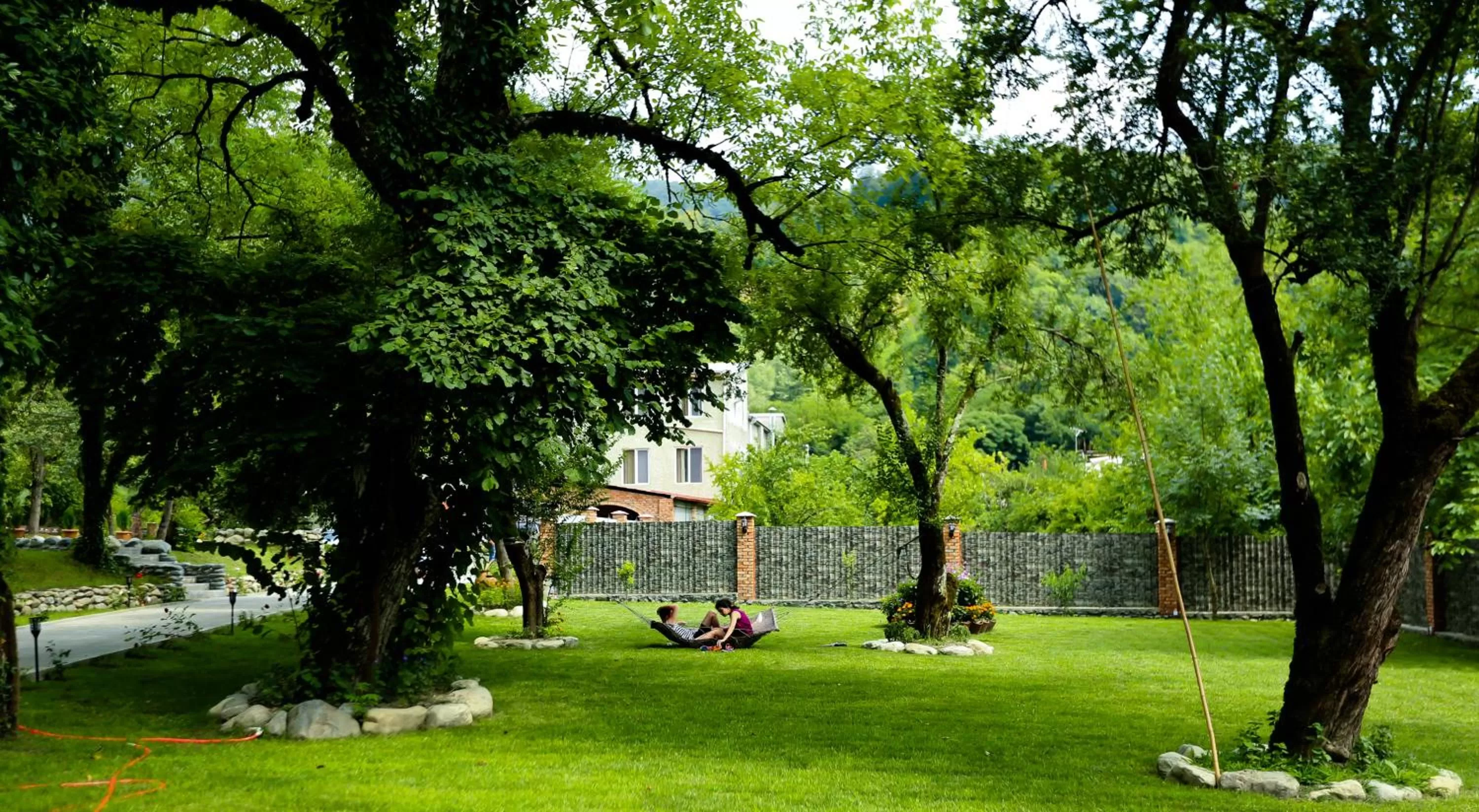 Garden in Royal Palace Hotel, Lagodekhi