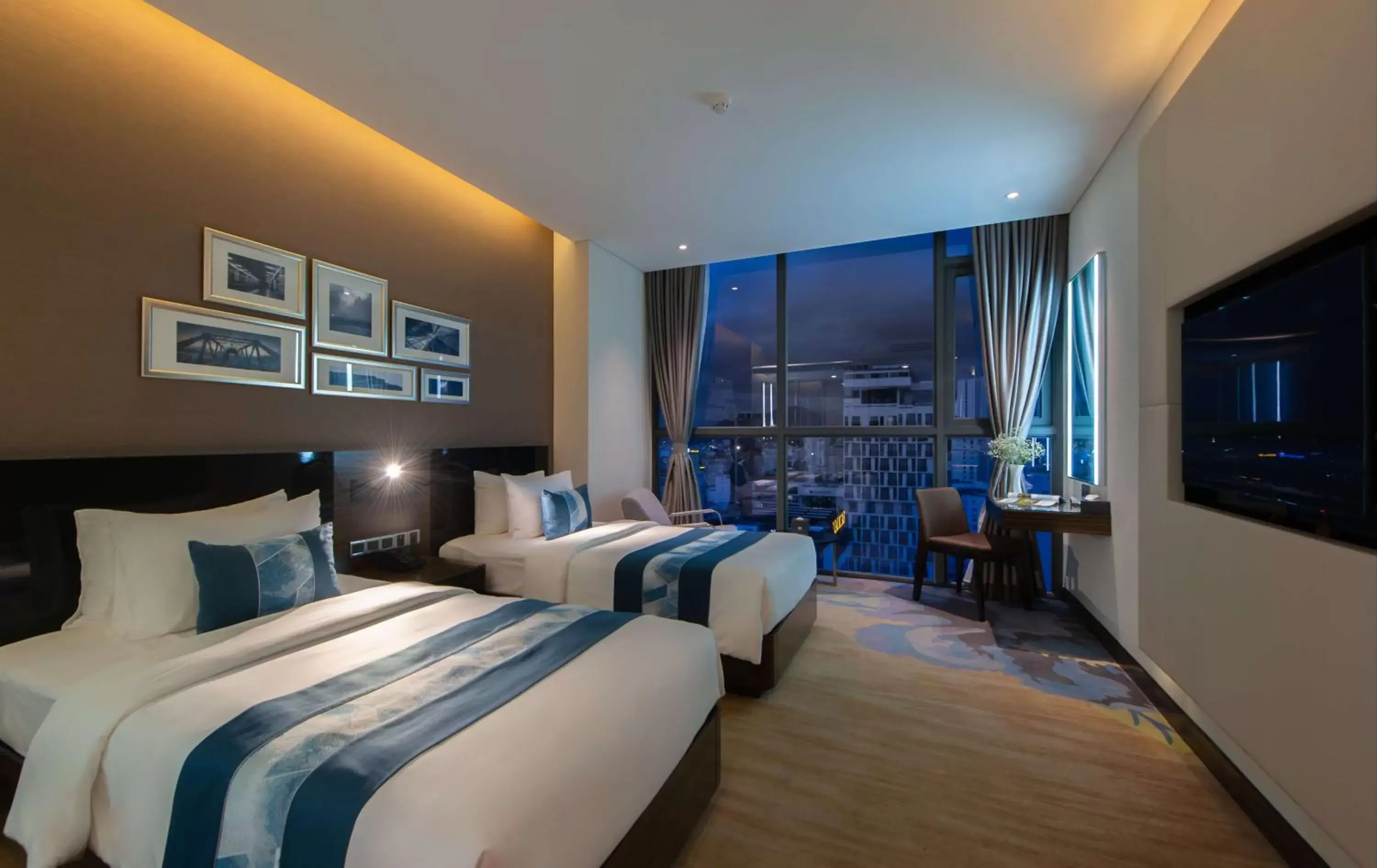 Bedroom in Queen Ann Nha Trang Hotel