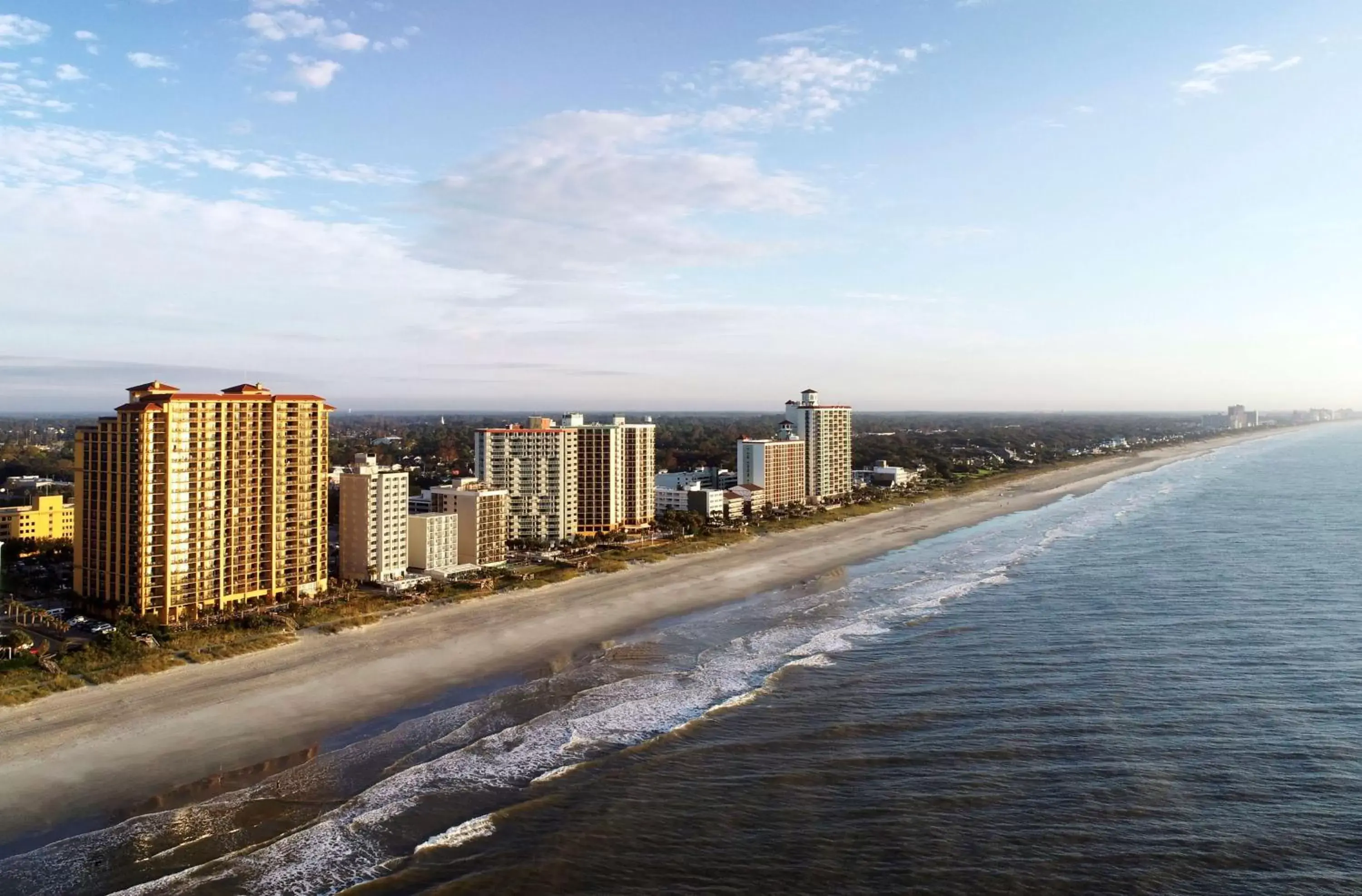 Property building in Hilton Grand Vacations Club Anderson Ocean Myrtle Beach
