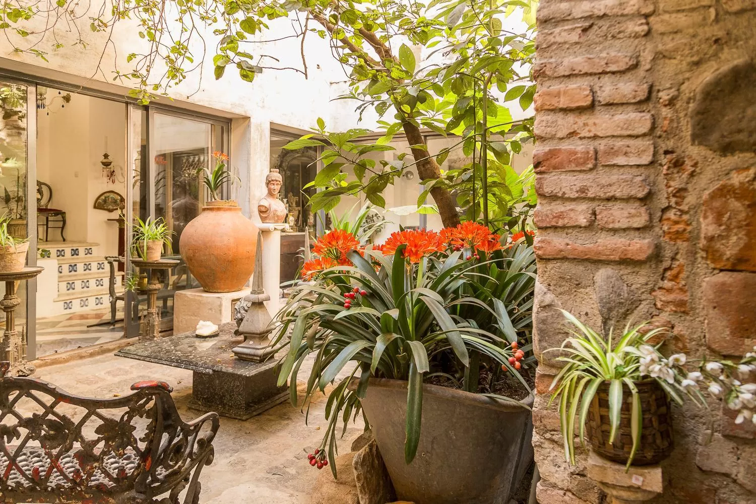 Patio in Virreinato Hotel Boutique