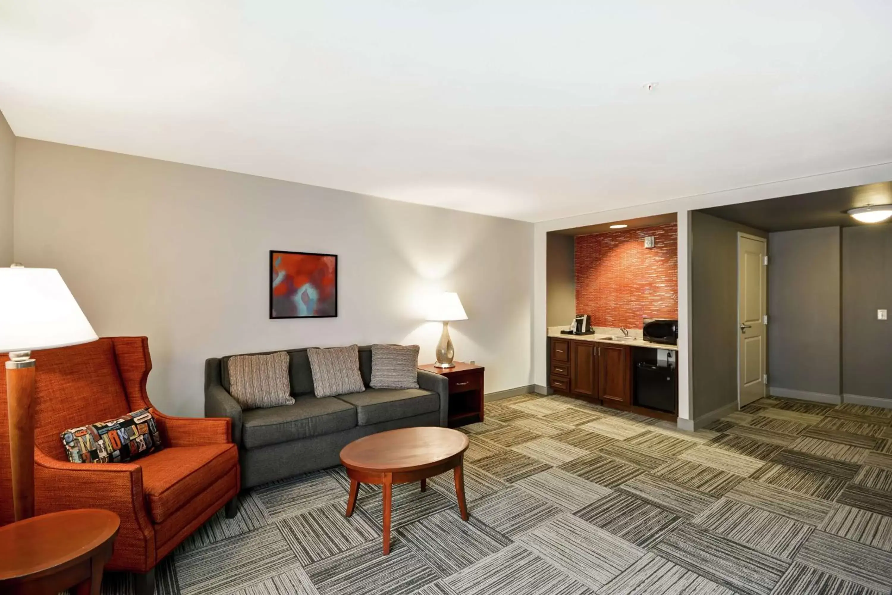 Living room, Seating Area in Hilton Garden Inn Gulfport - Biloxi Airport