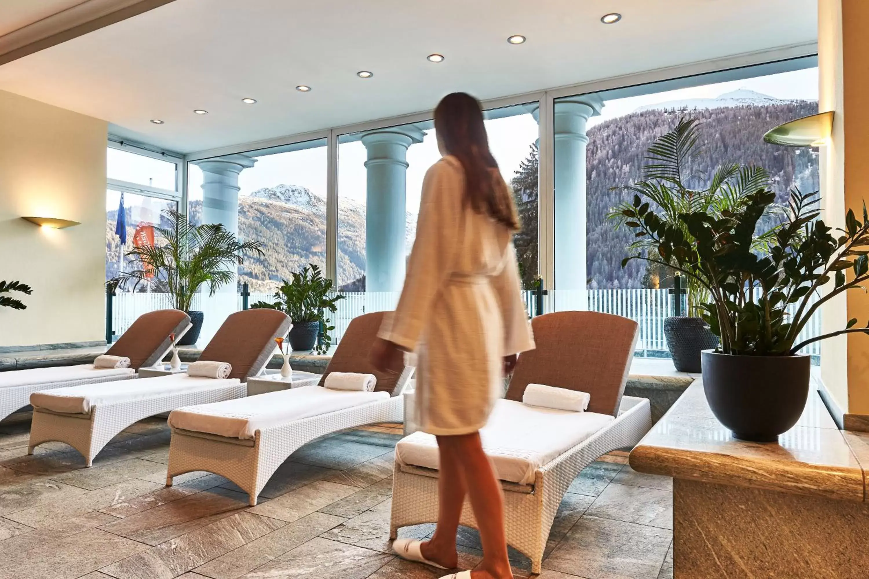 Spa and wellness centre/facilities in Steigenberger Icon Grandhotel Belvédère