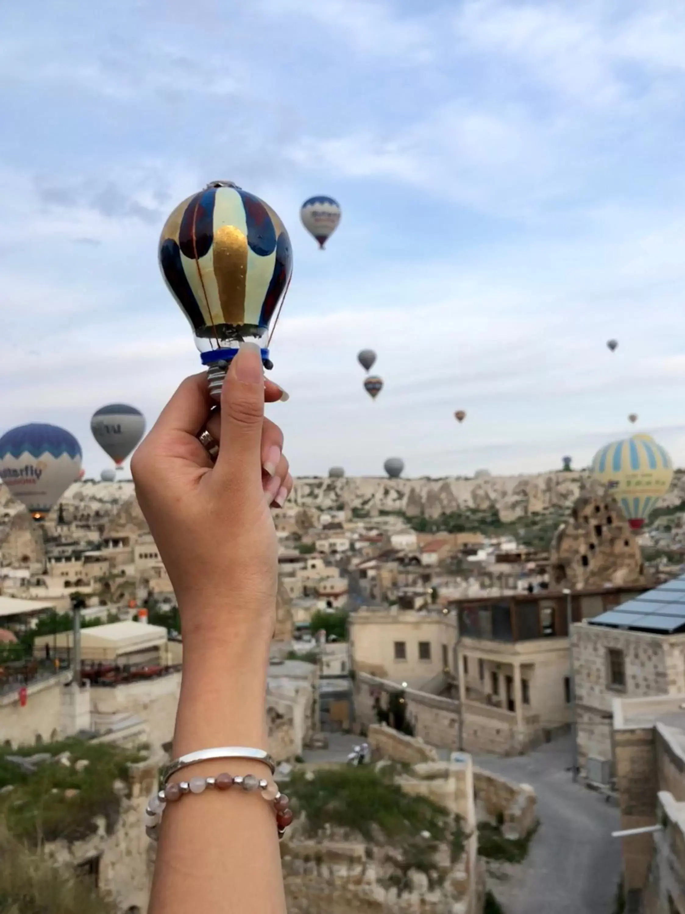 City view in Cappadocia Cave Suites