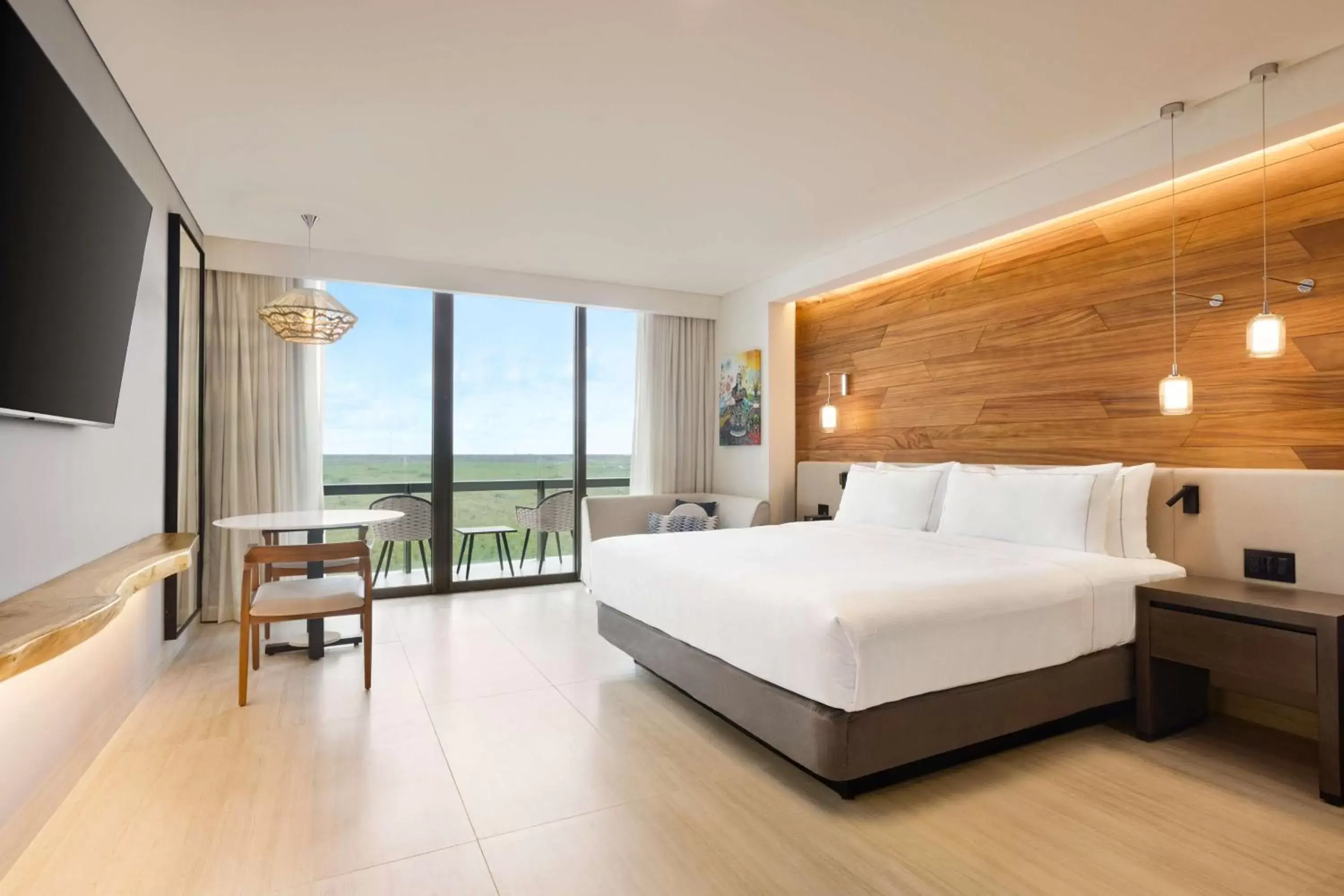 Bedroom in Hilton Cancun, an All-Inclusive Resort