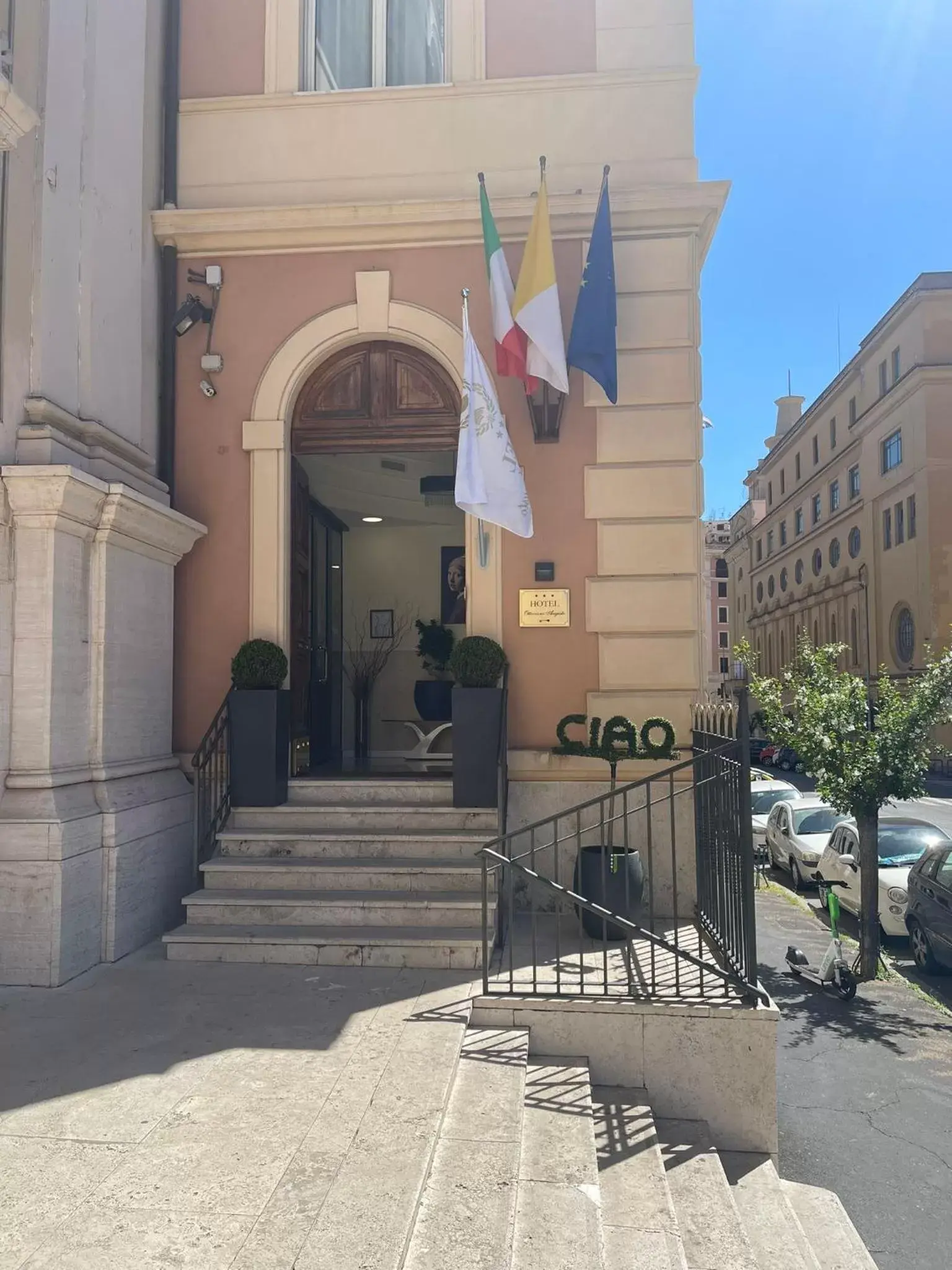 Facade/entrance in Hotel Ottaviano Augusto