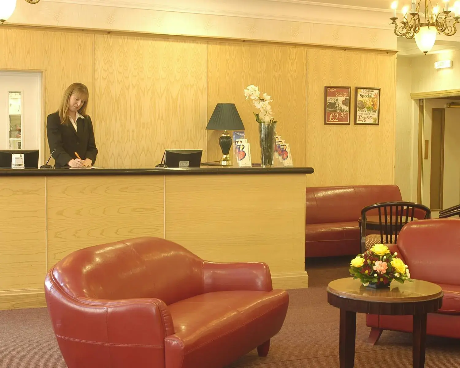 Staff, Lobby/Reception in Britannia Bournemouth Hotel