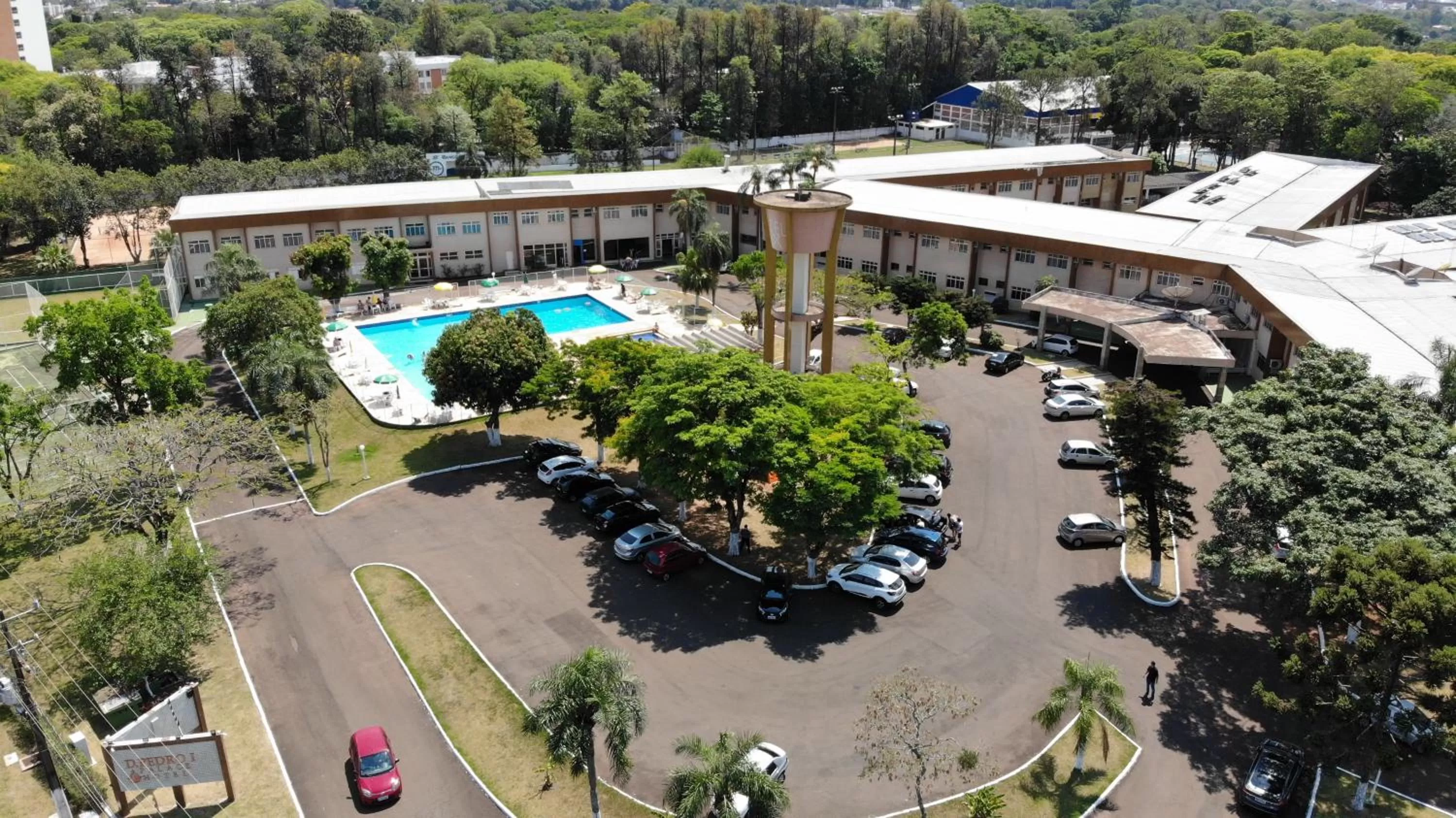 Property building in Dom Pedro I Palace Hotel