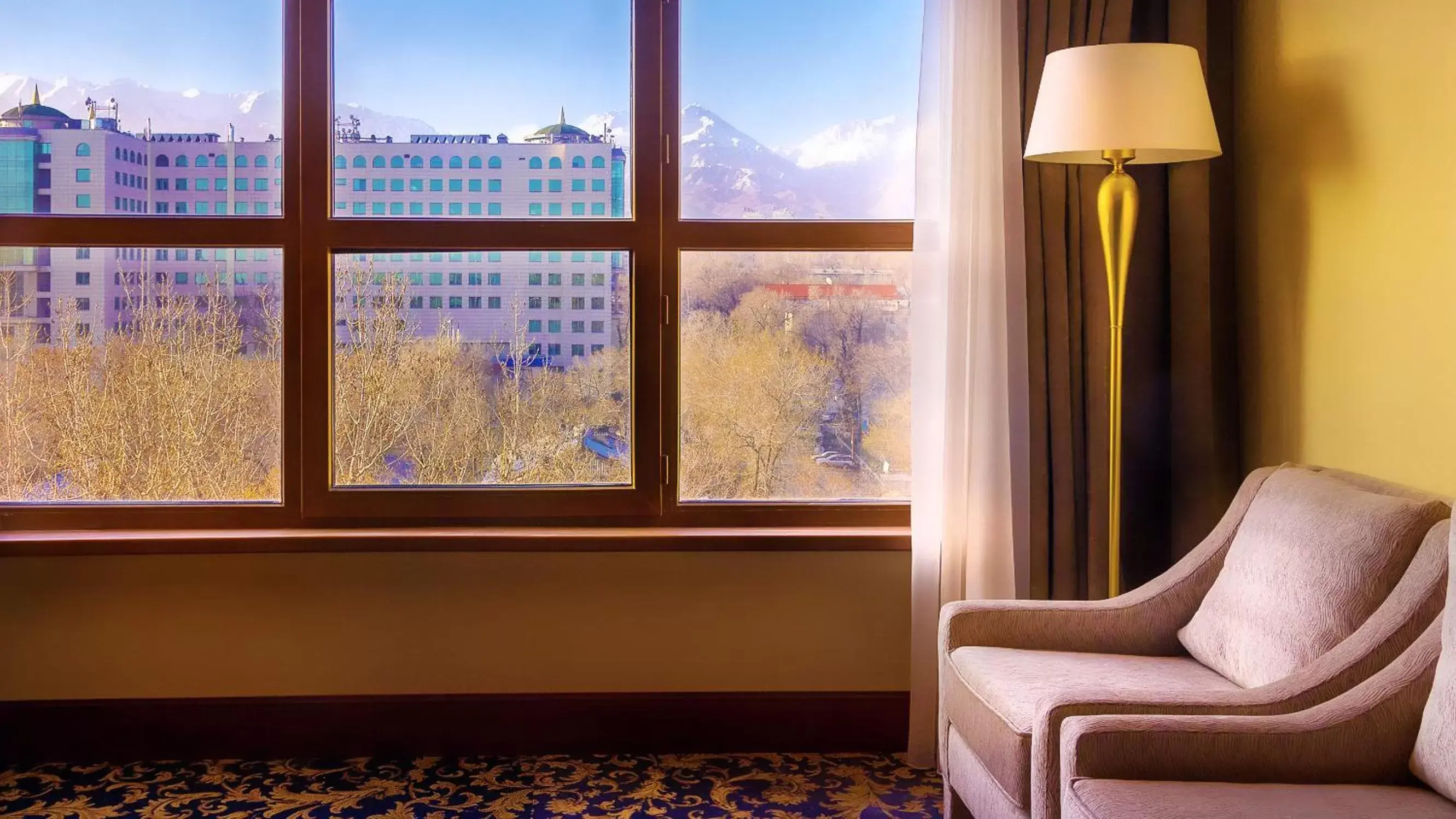City view in Ramada by Wyndham Almaty City view in Ramada by Wyndham Almaty