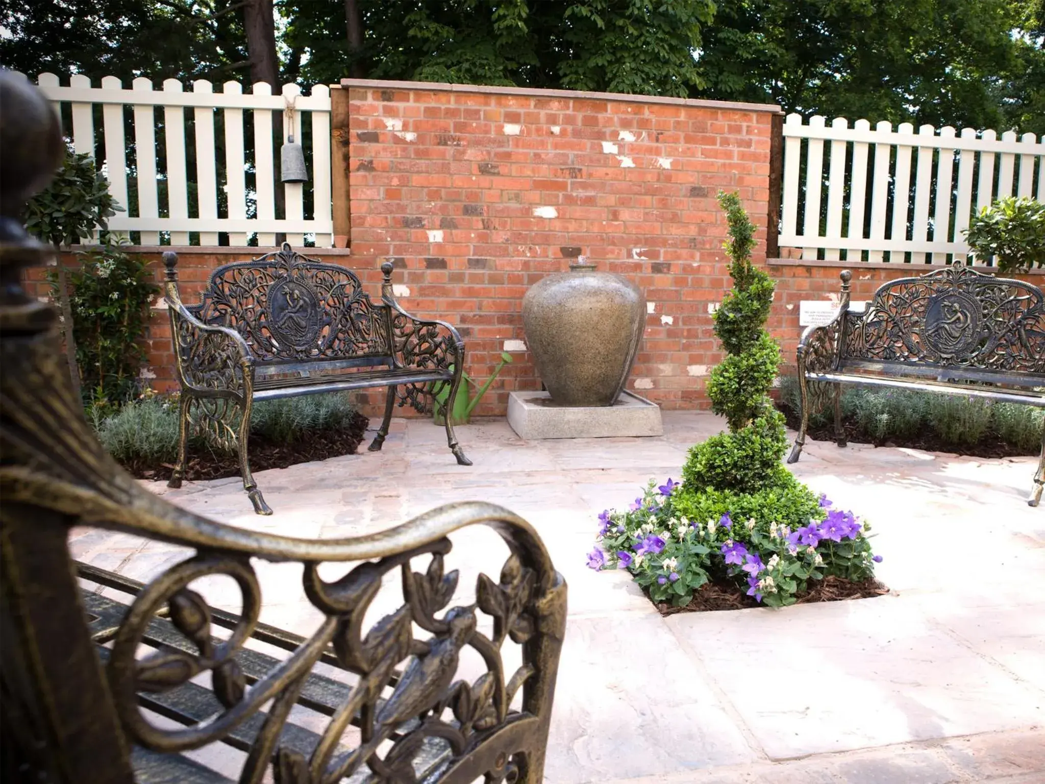 Decorative detail, Patio/Outdoor Area in Macdonald Craxton Wood Hotel & Spa