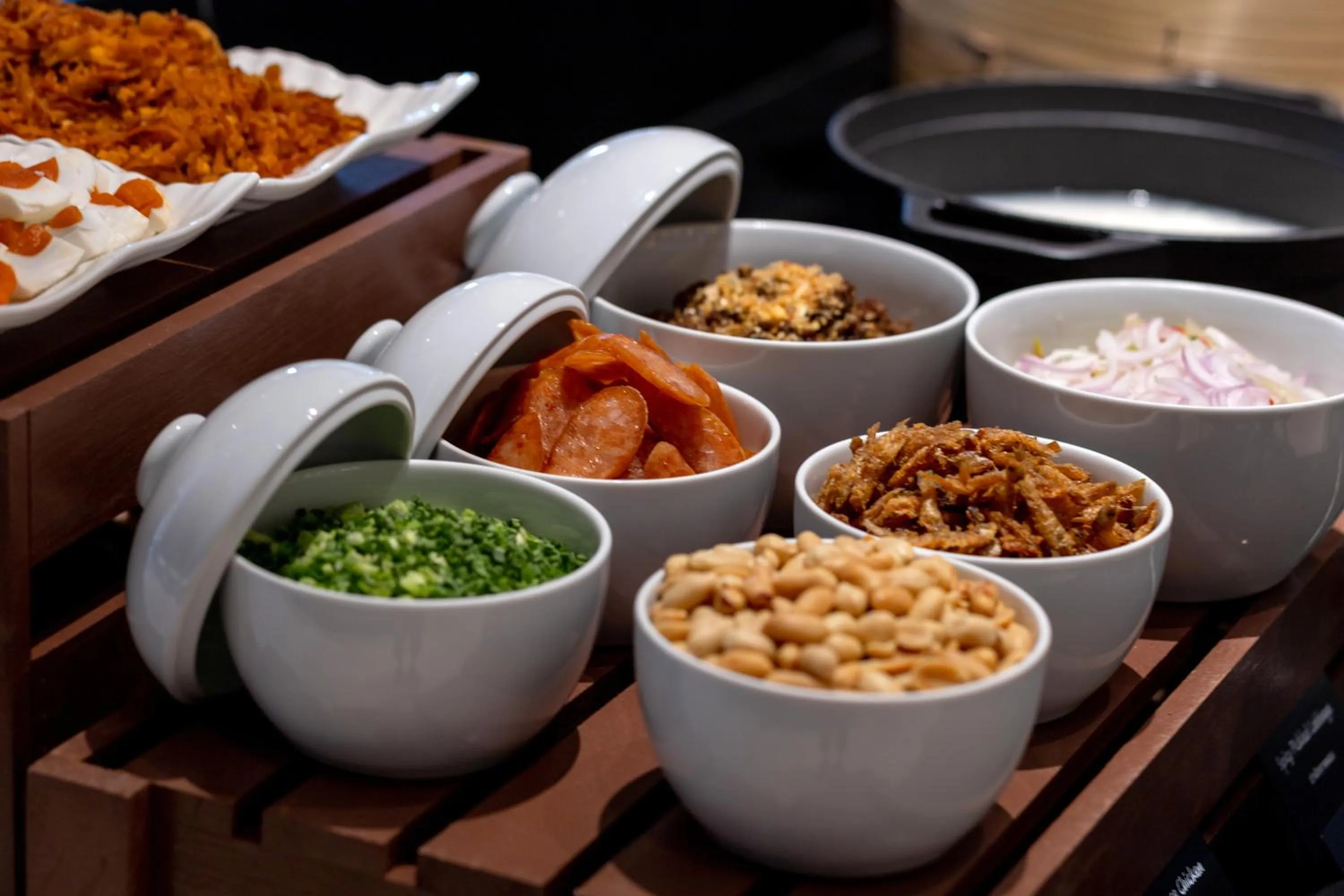 Breakfast in Grande Centre Point Surawong Bangkok