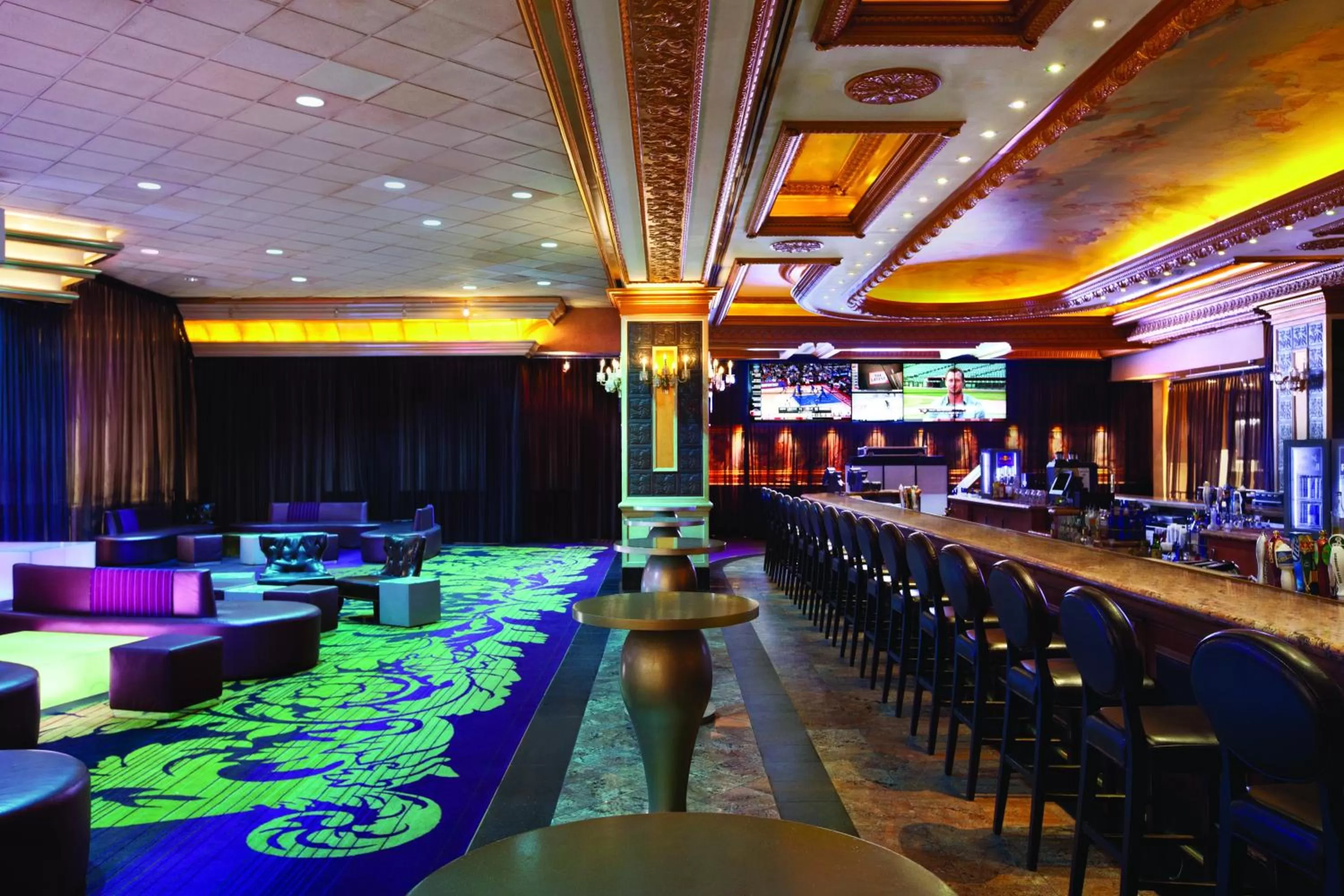 Lounge or bar in Caesars Atlantic City, A Caesars Destination
