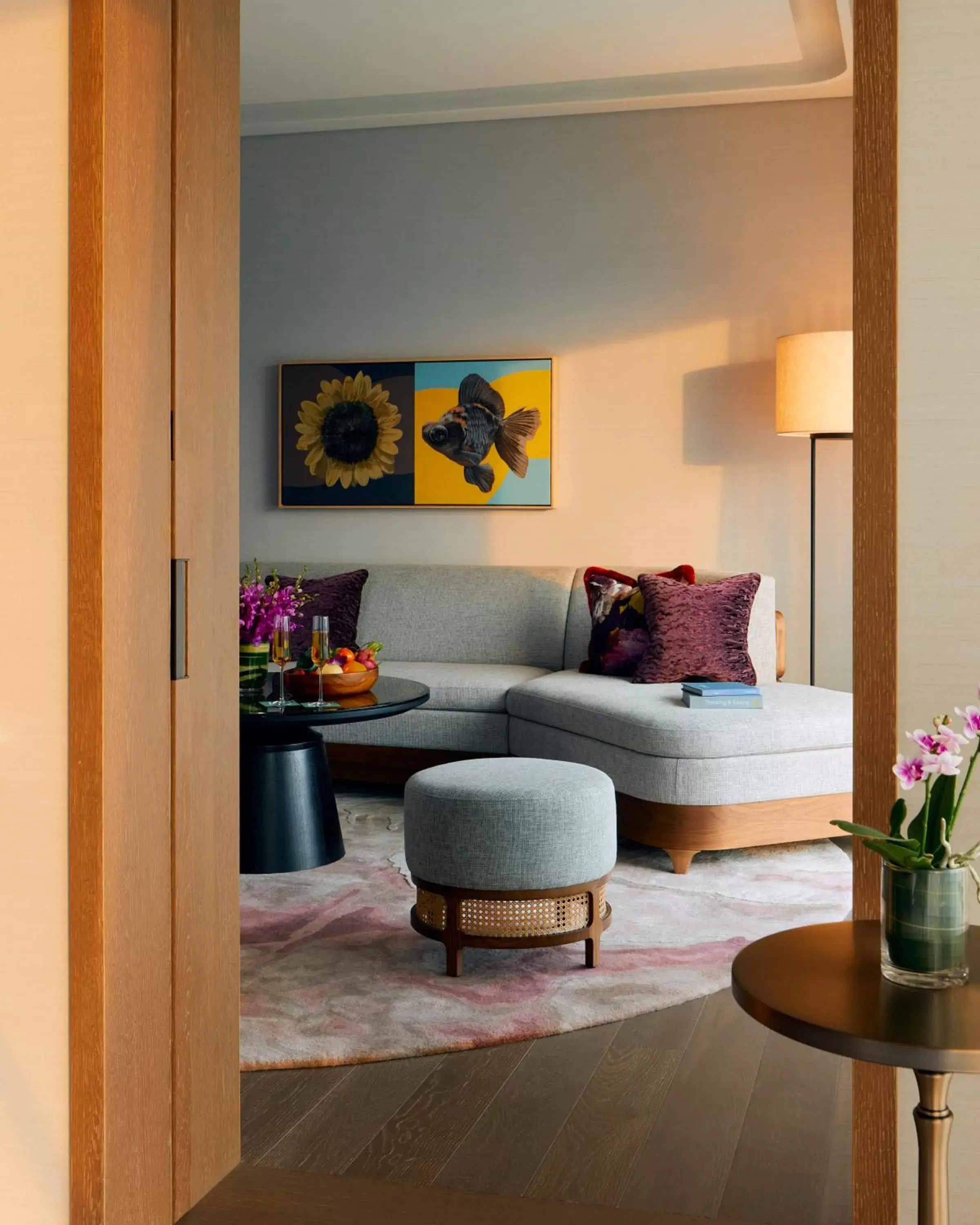 Living room, Seating Area in Mandarin Oriental, Singapore