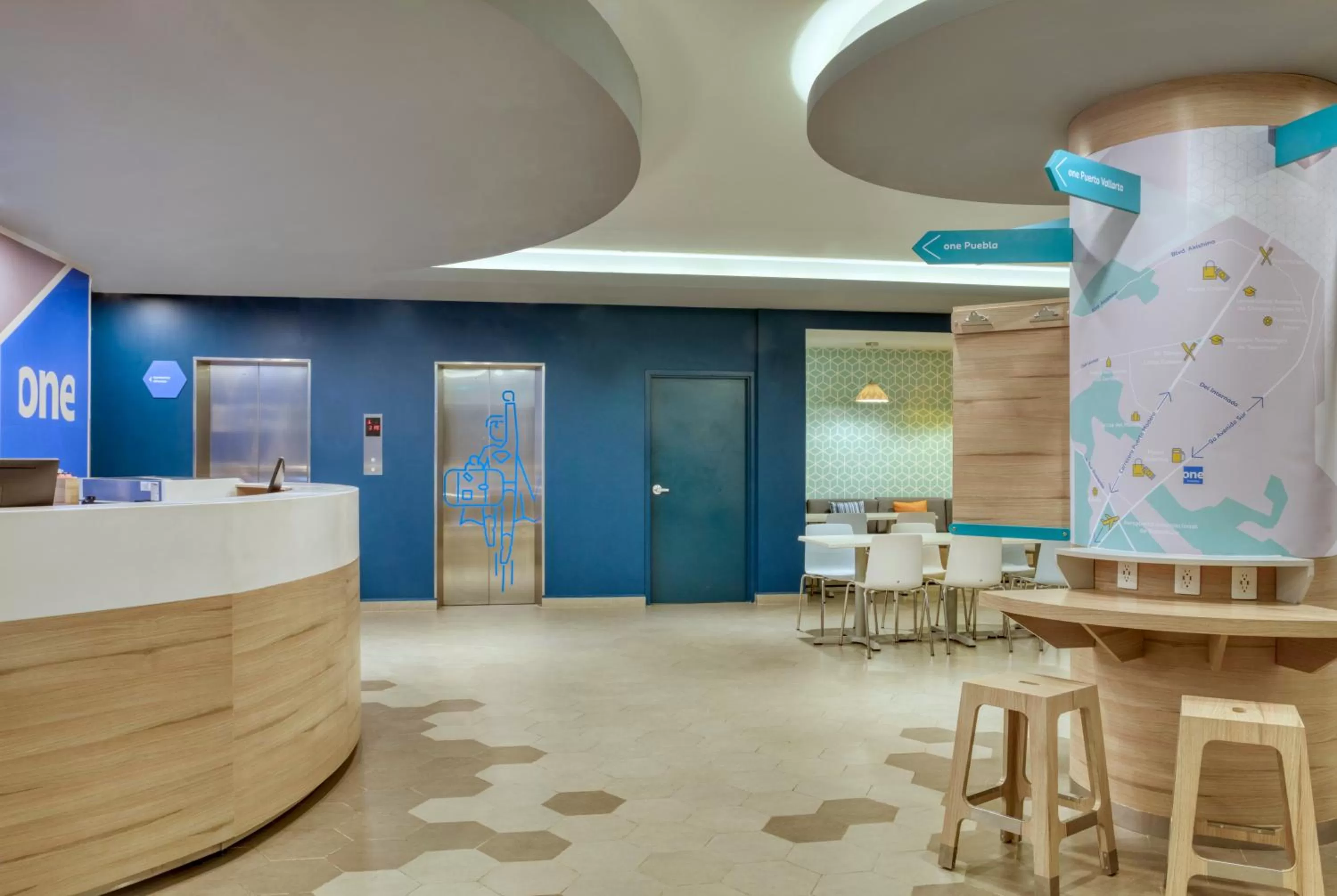 Lobby or reception in One Tapachula