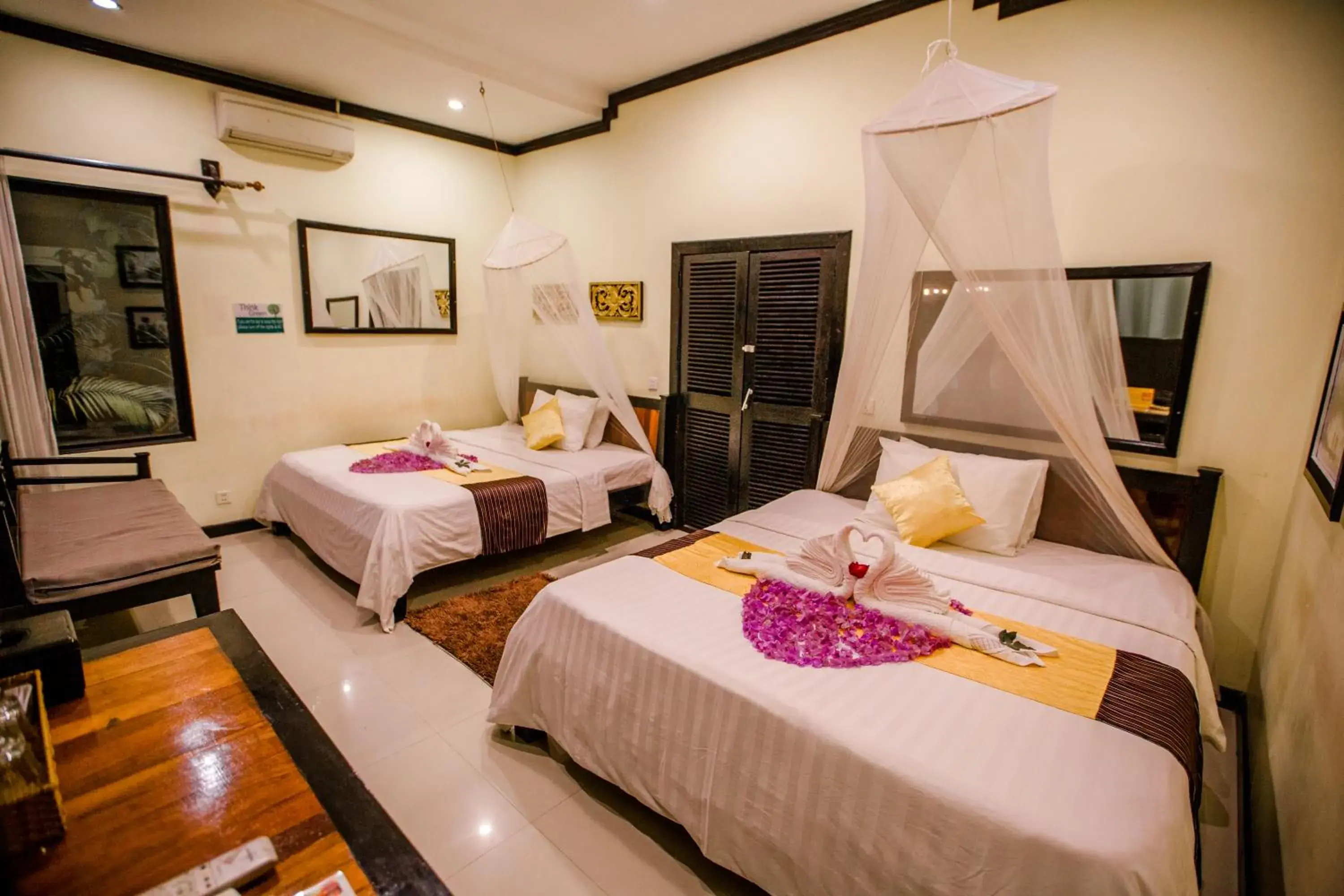 Photo of the whole room, Bed in The Sanctuary Villa Battambang