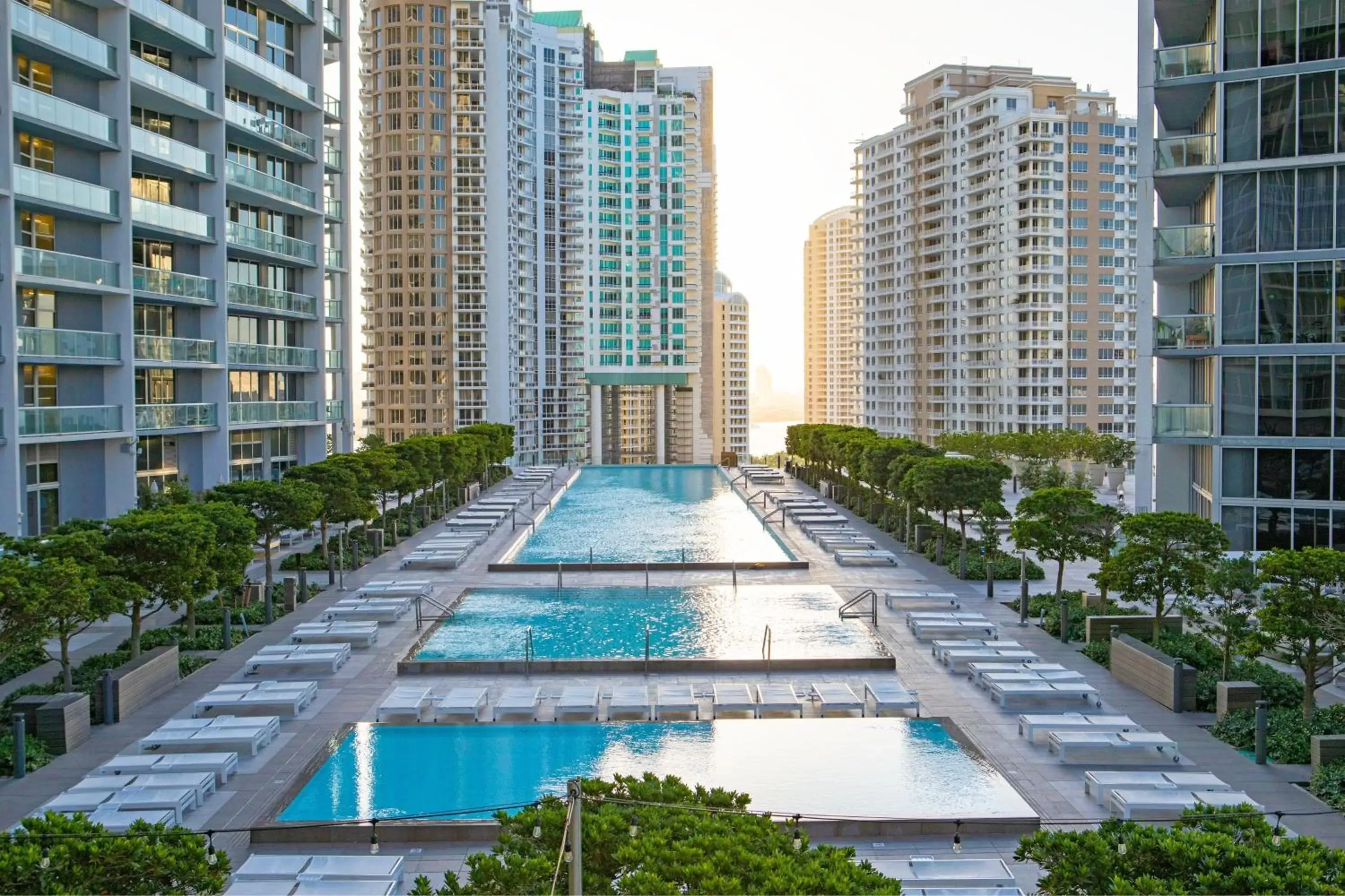 Swimming pool, Pool View in W Miami