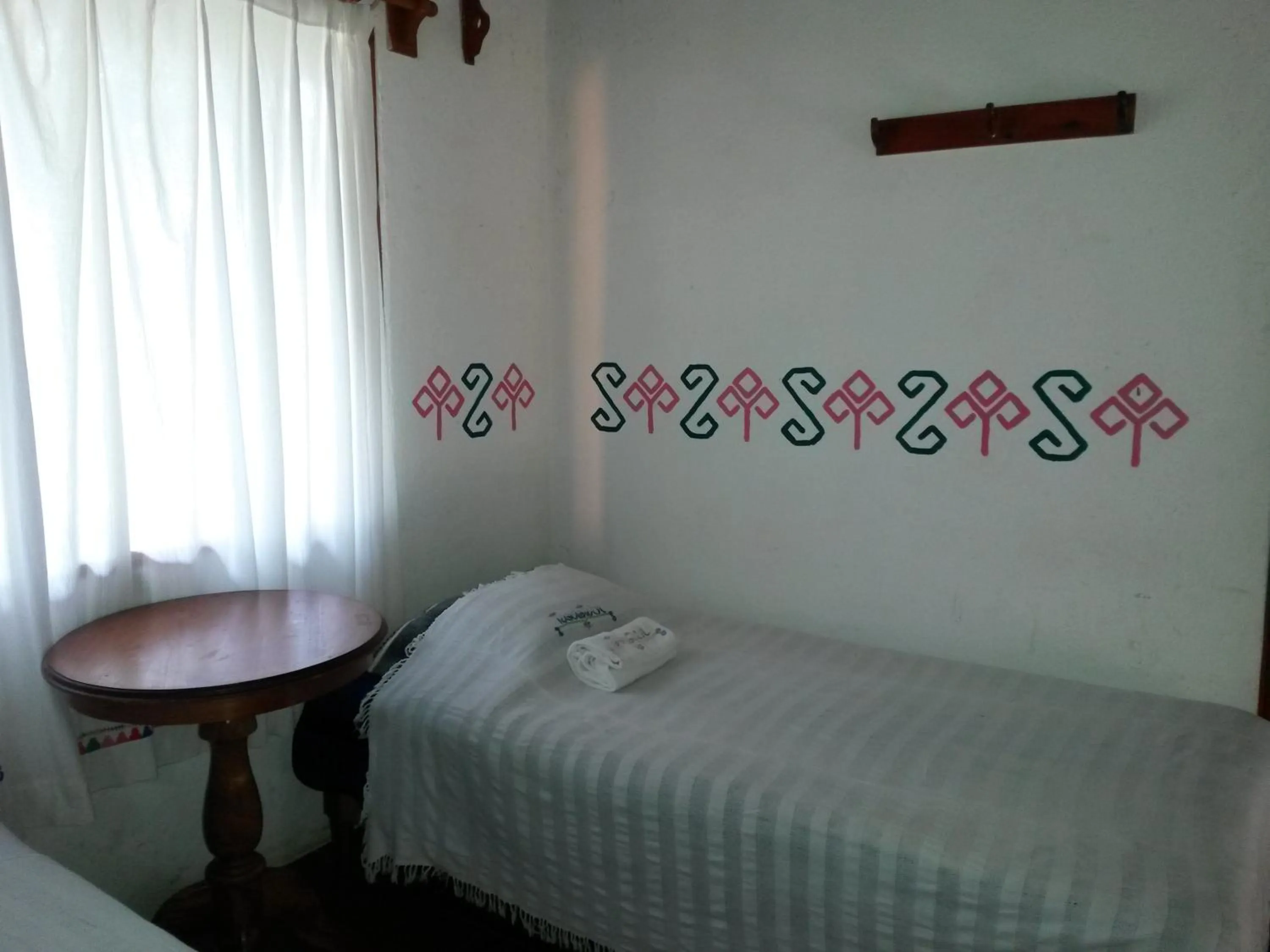 Bed in Hotel Taselotzin