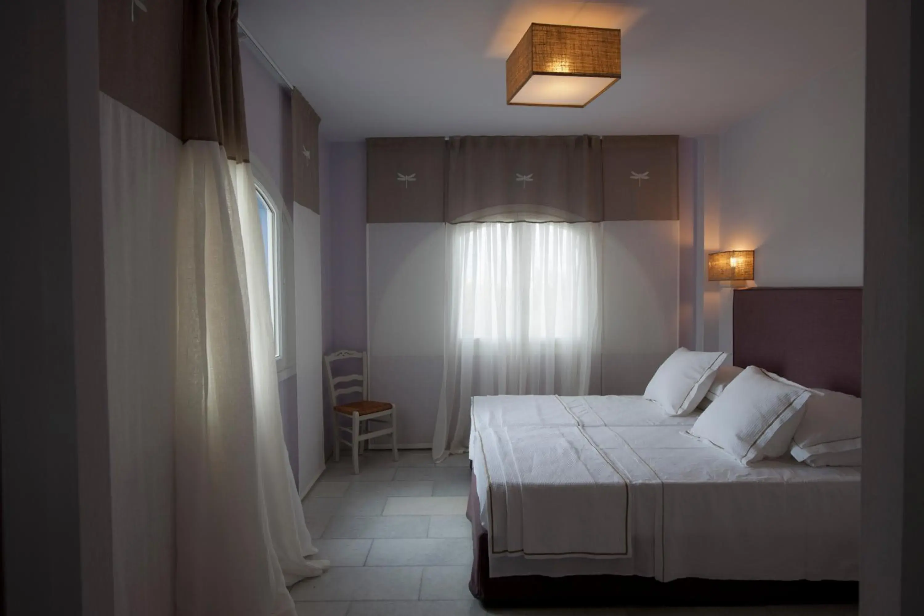 Bedroom, Bed in Ammos Naxos Exclusive Apartment