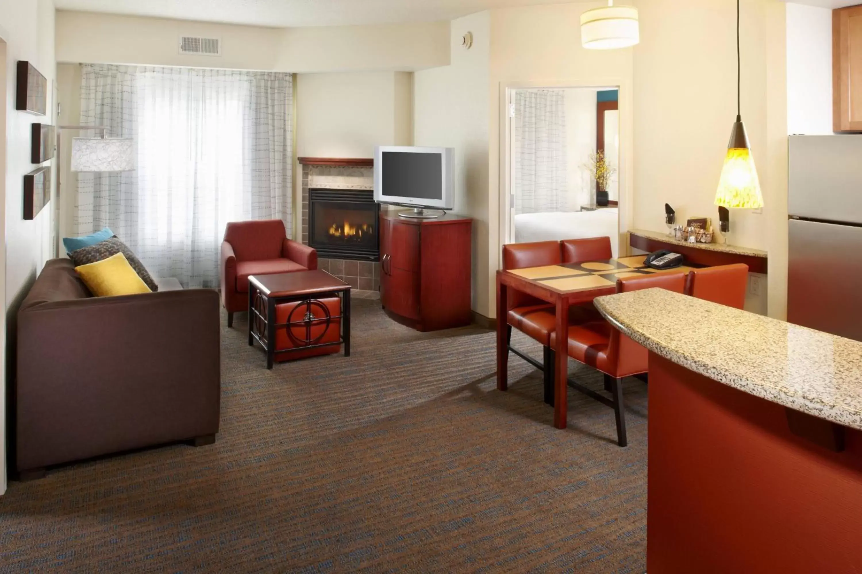 Living room, Seating Area in Residence Inn East Rutherford Meadowlands