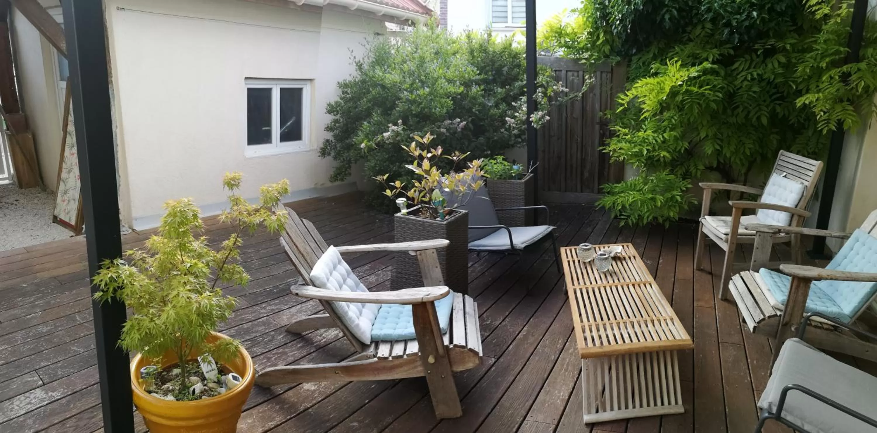 Chambre en ville dans un esprit campagne