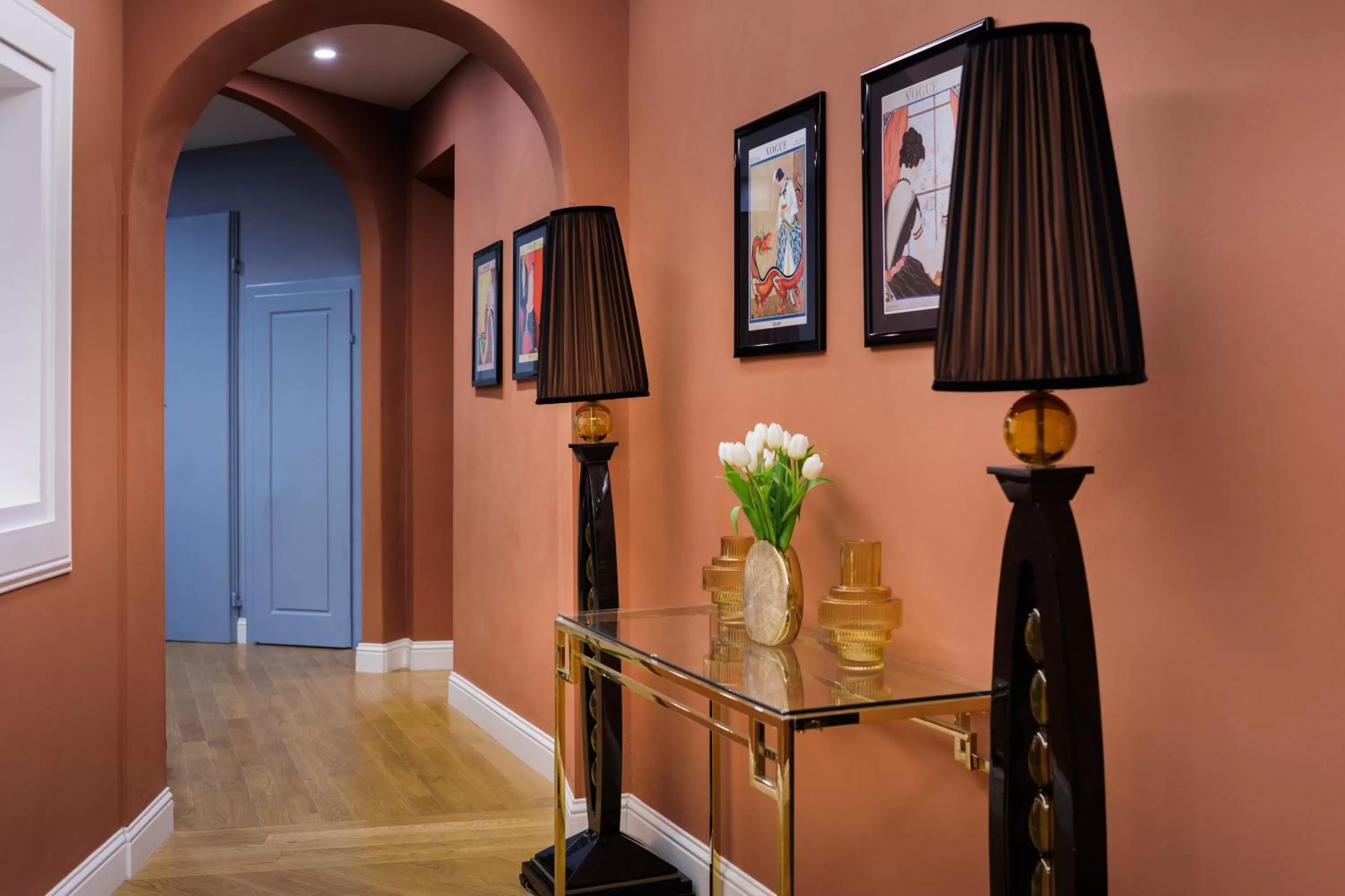 Decorative detail in Maison Santa Croce