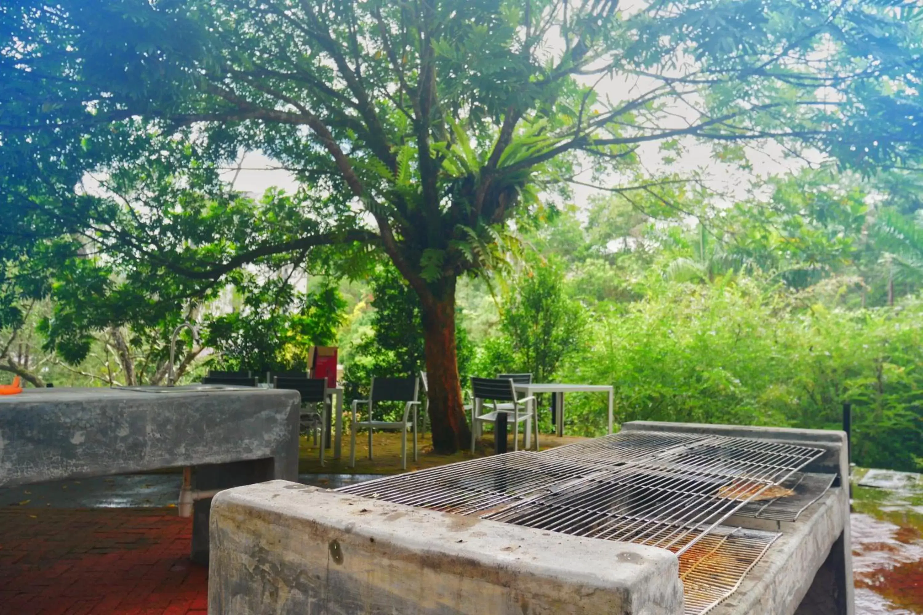 BBQ facilities in Genting View Resort