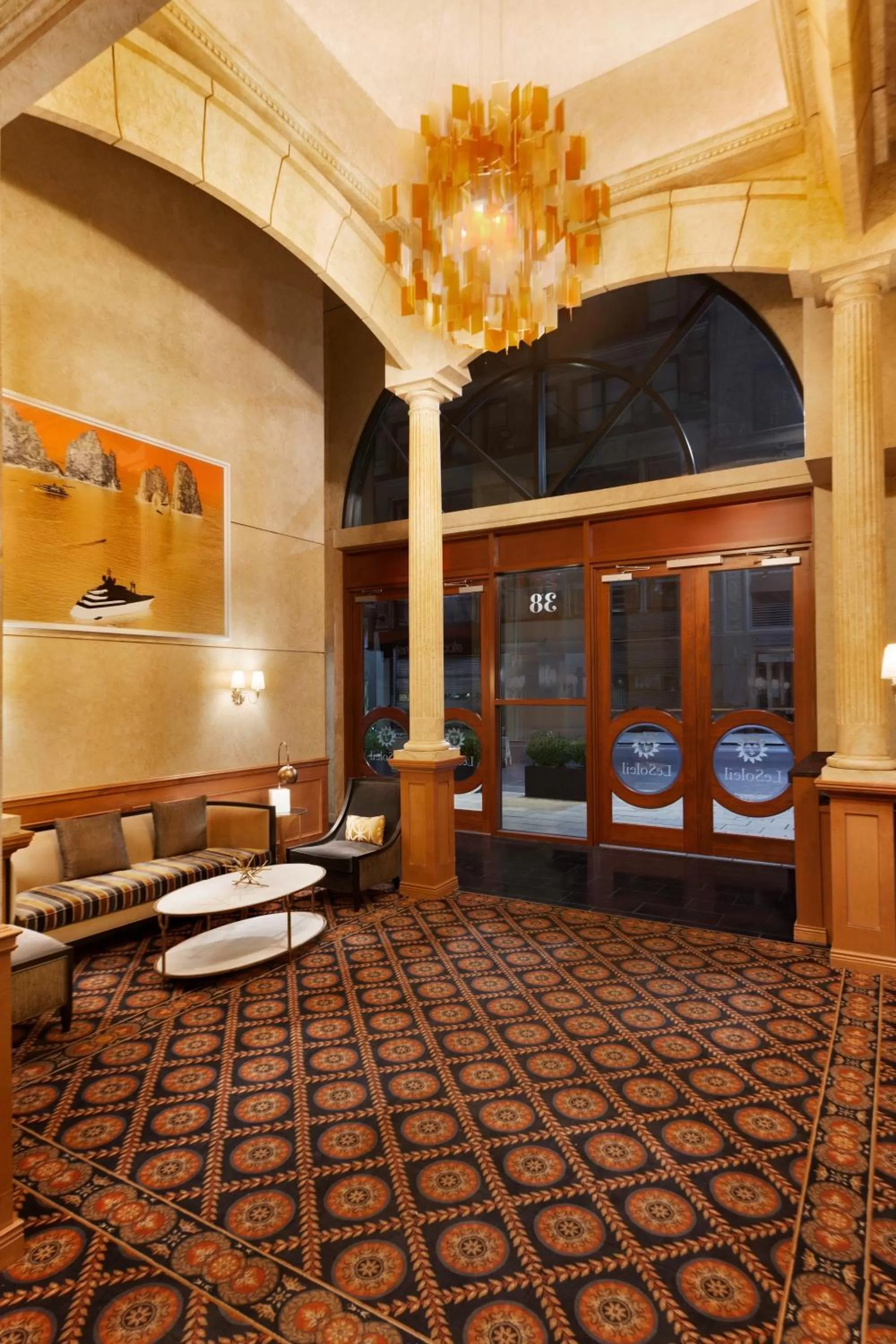 Lobby or reception in Executive Hotel Le Soleil New York