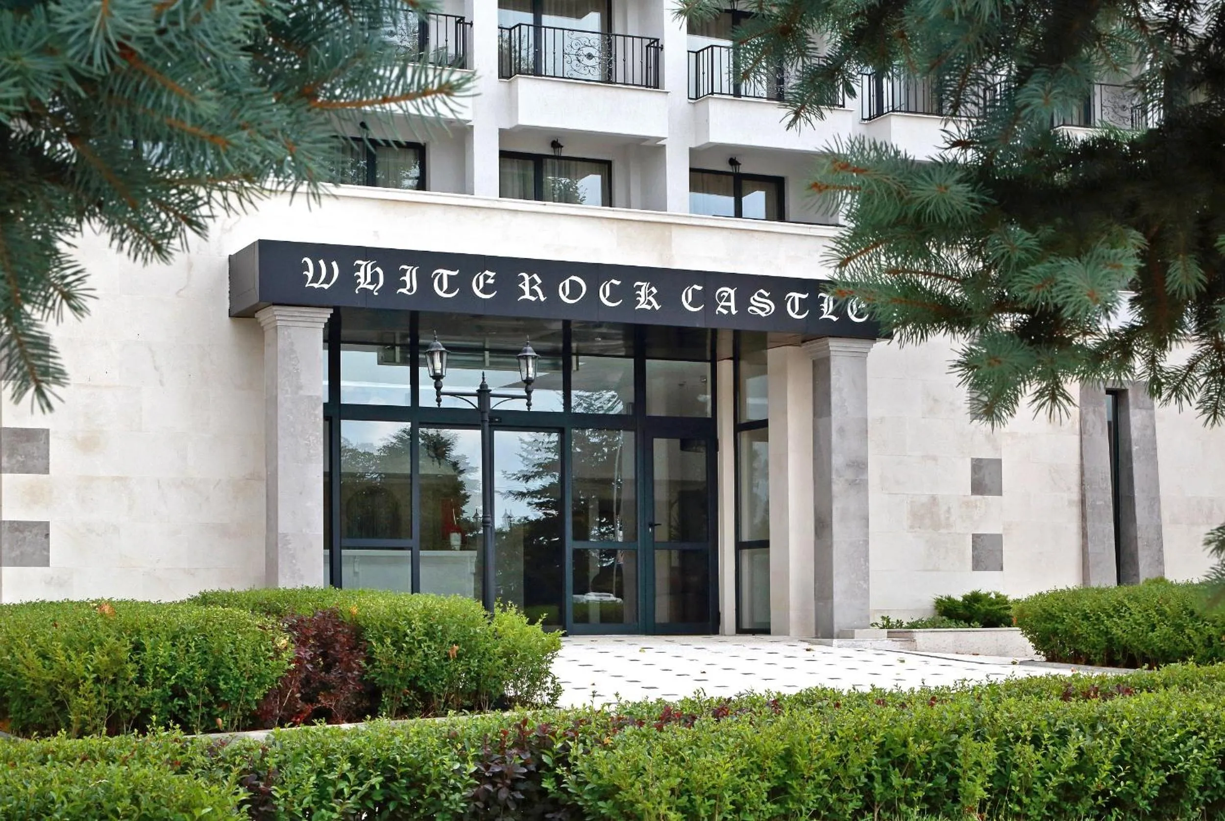 Property building in White Rock Castle Suite Hotel & SPA