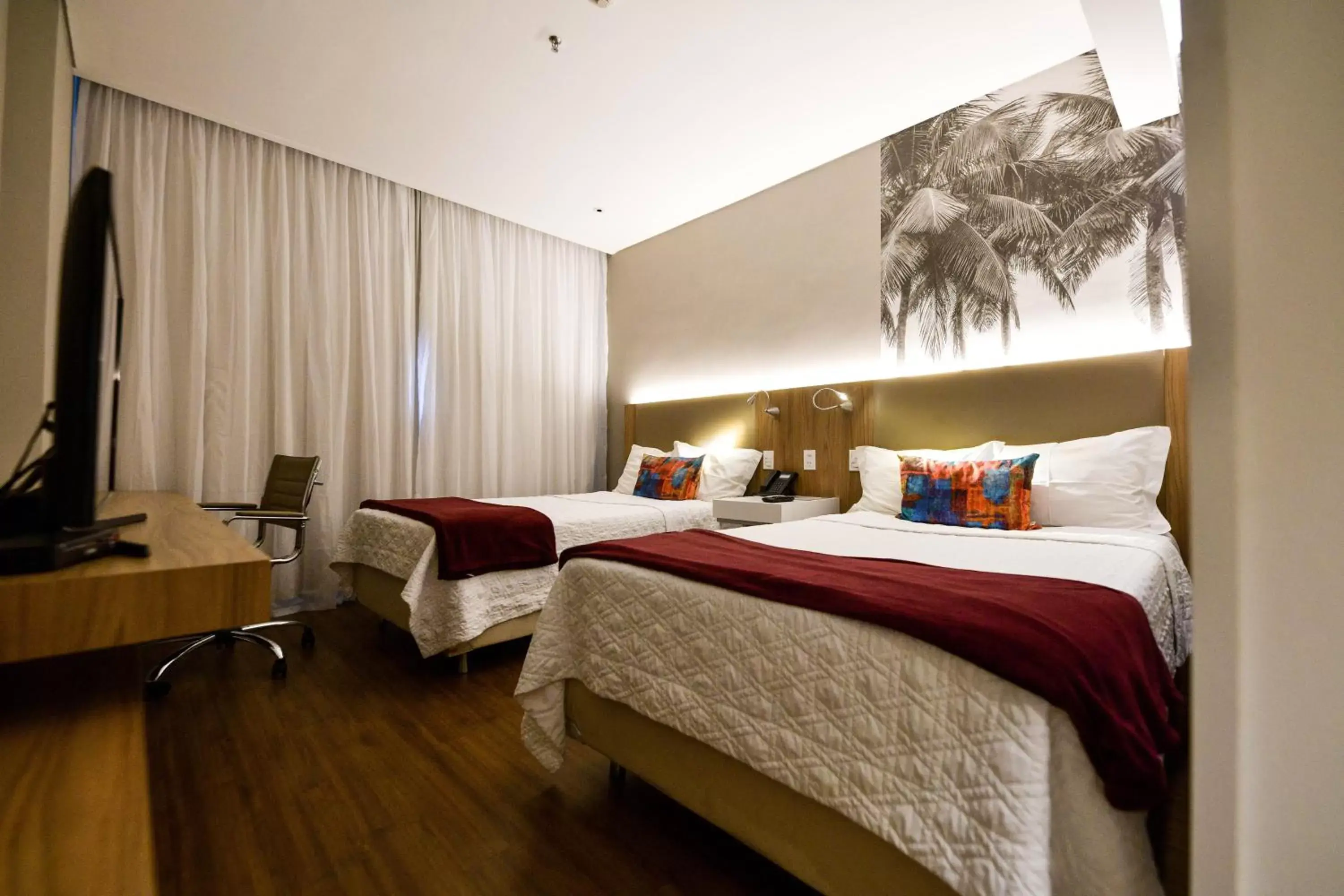 Bedroom, Bed in Rio Hotel by Bourbon Ciudad Del Este