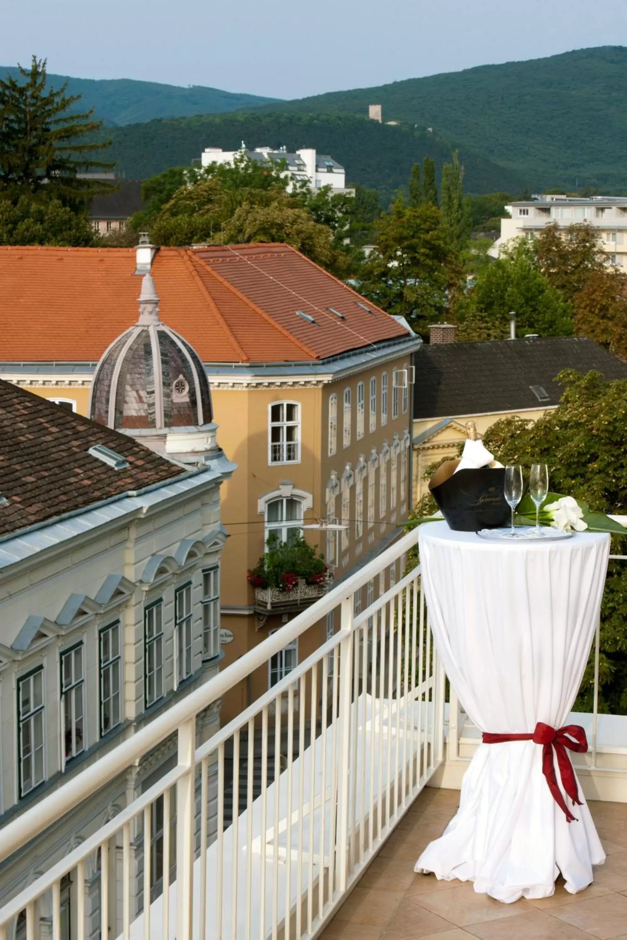 Balcony/Terrace in Hotel Admiral am Kurpark
