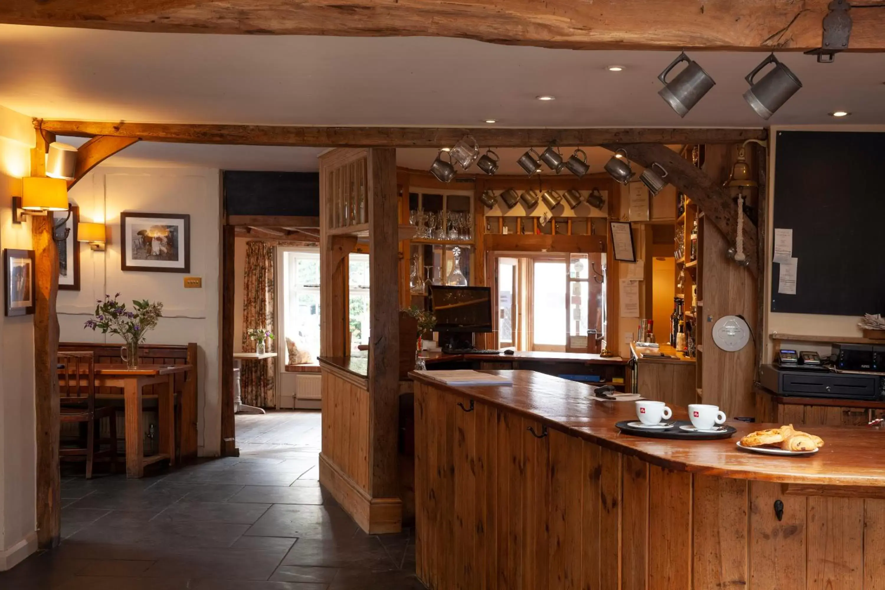 Restaurant/places to eat, Kitchen/Kitchenette in The Angel Inn, Petworth