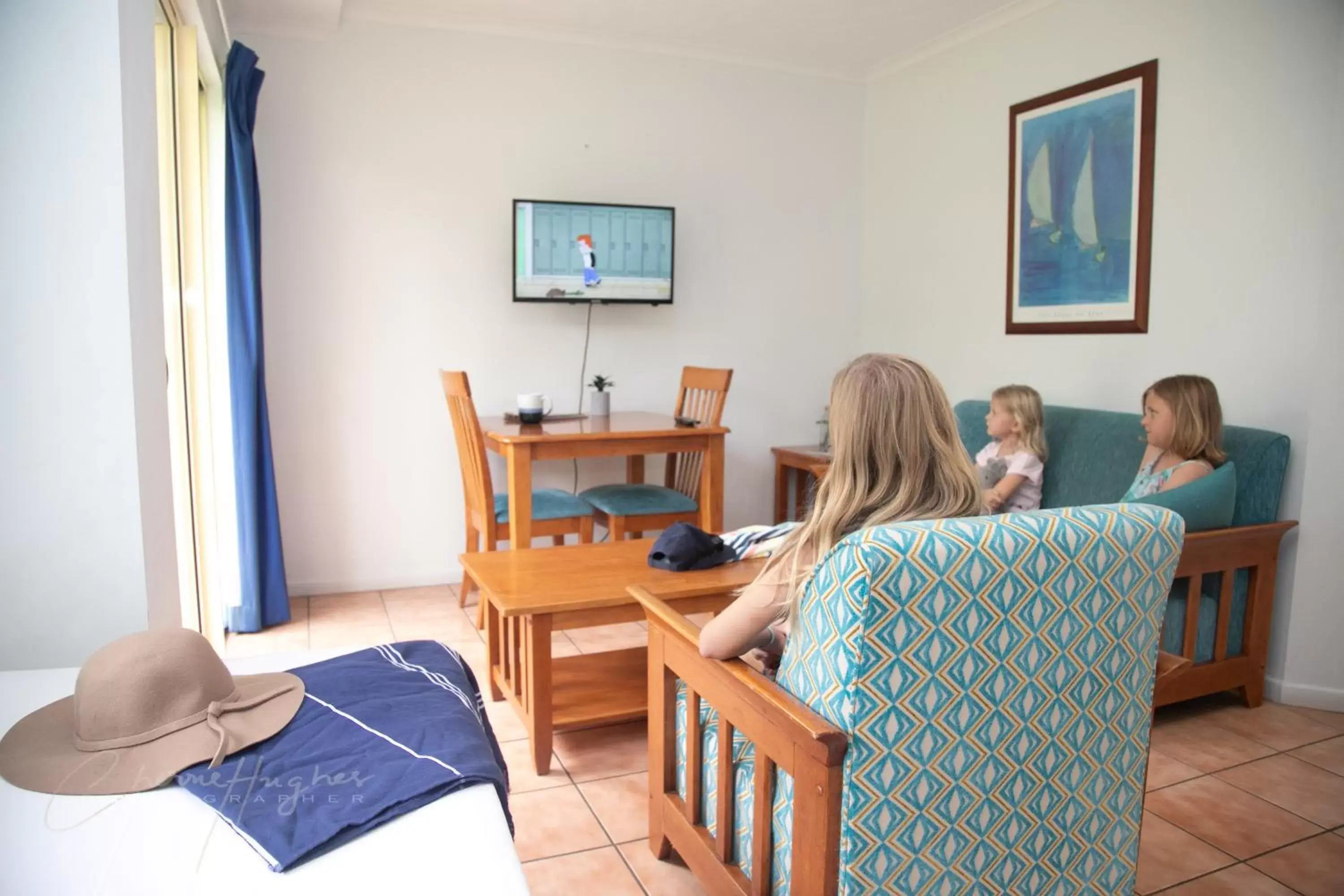 Living room in Mackay Seabreeze Apartments