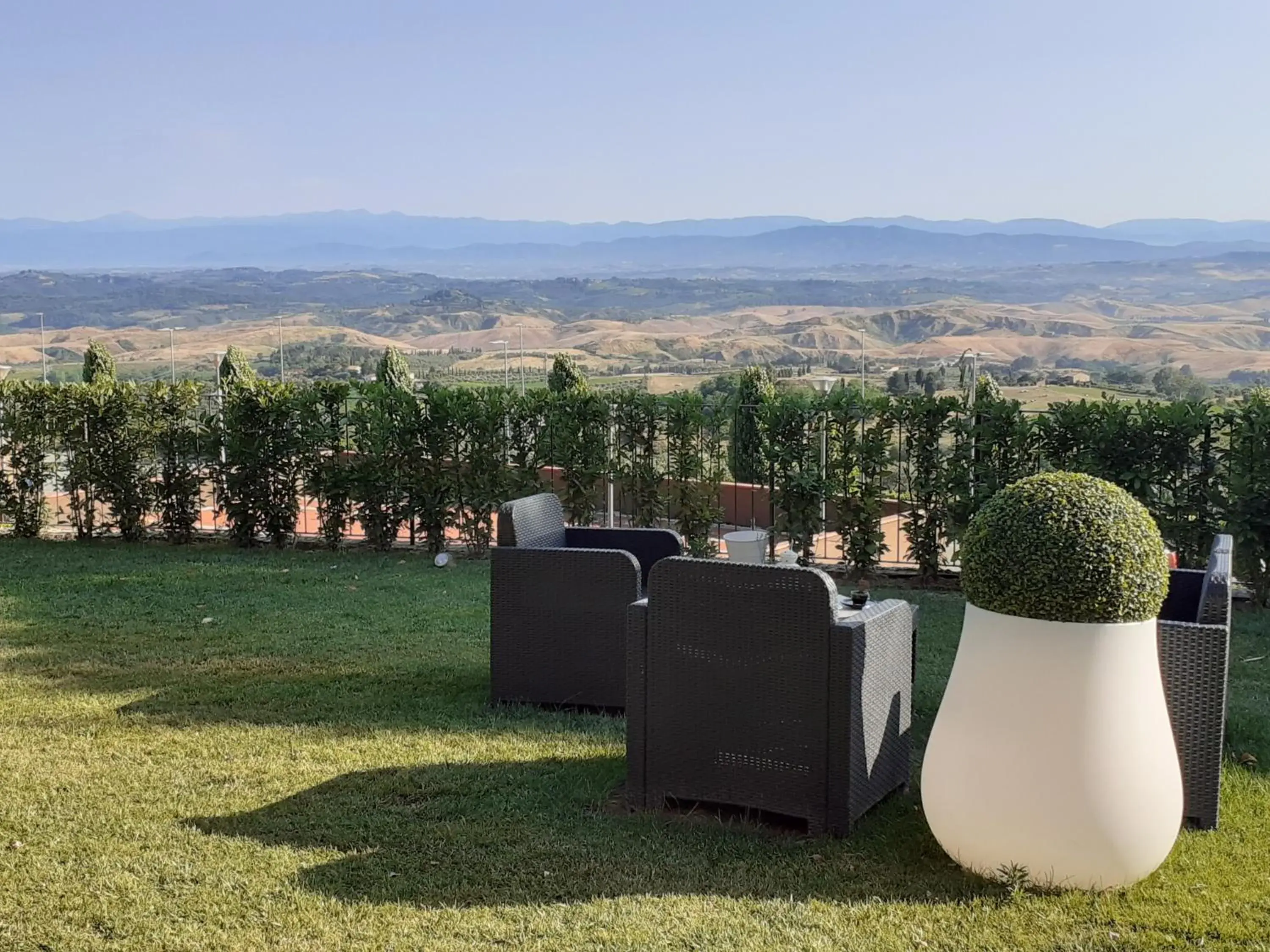 Garden in Hotel Le Macine