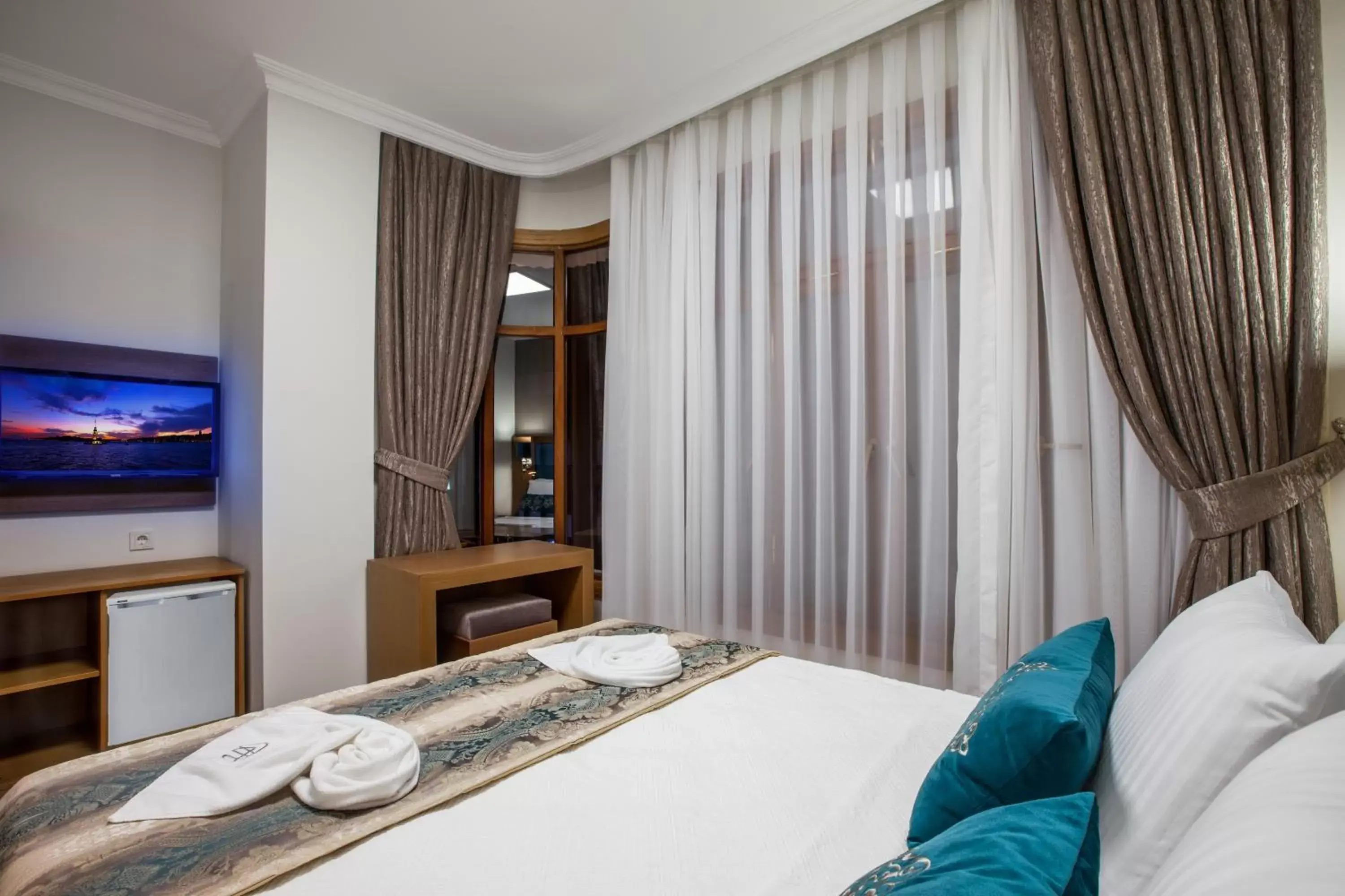 Bed in Ferman Hilal Hotel-Special Category