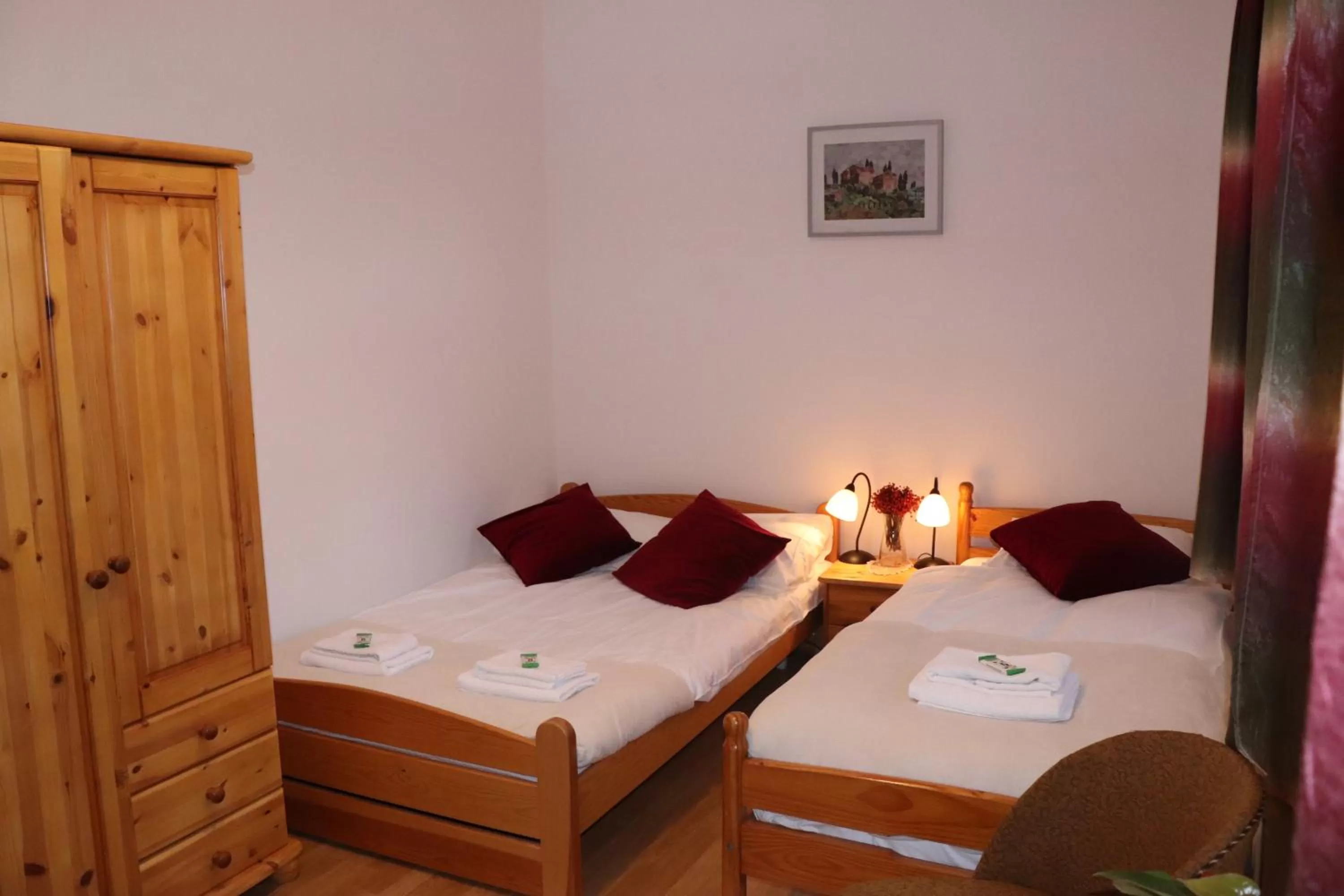 Bedroom, Bed in Dworek pod świerkami