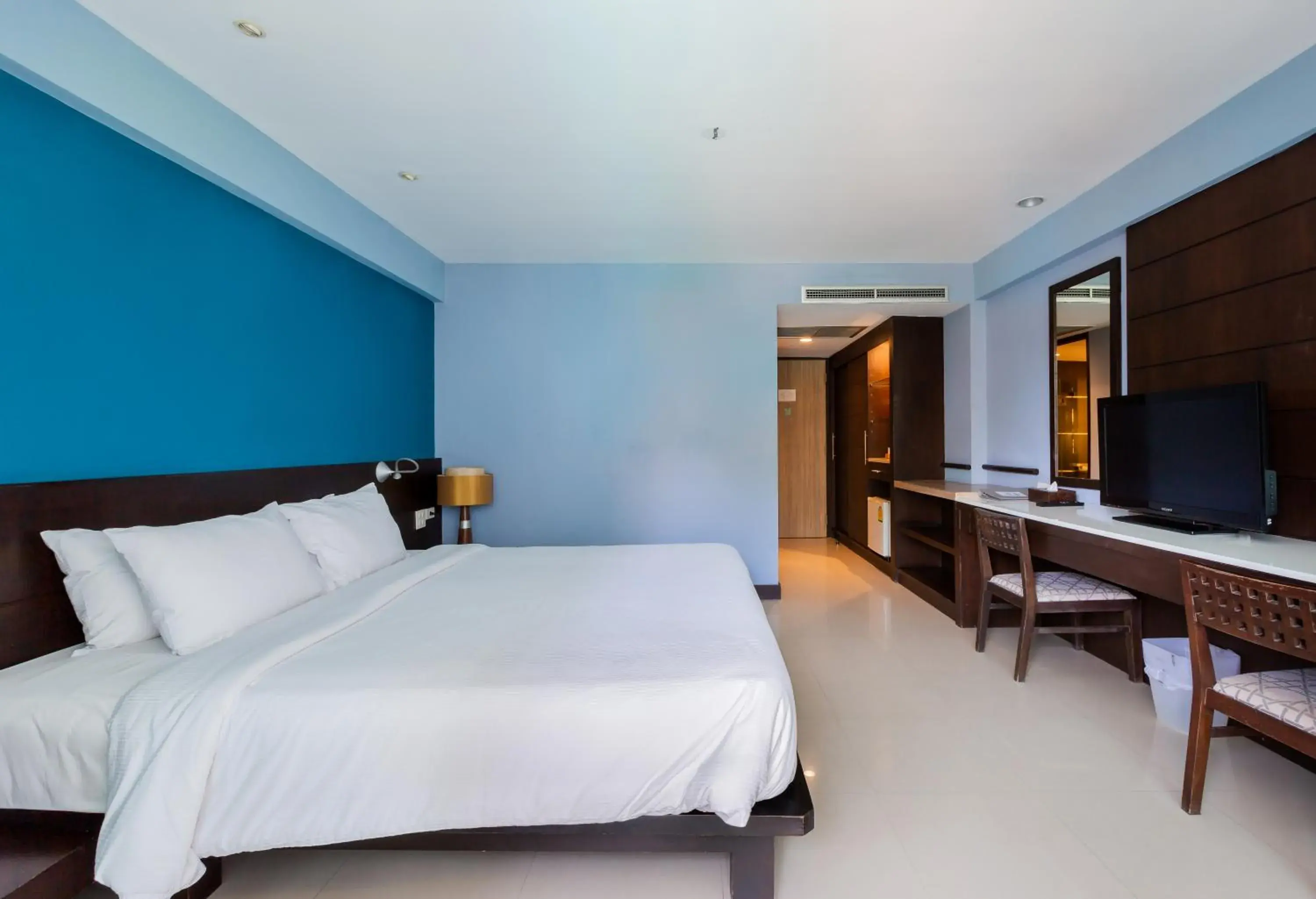 Bedroom, Bed in Buri Tara Resort - SHA Extra Plus