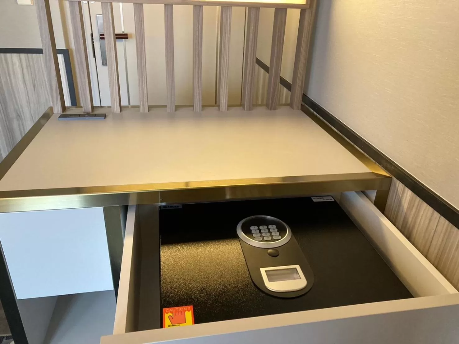 safe in Dotonbori Hotel