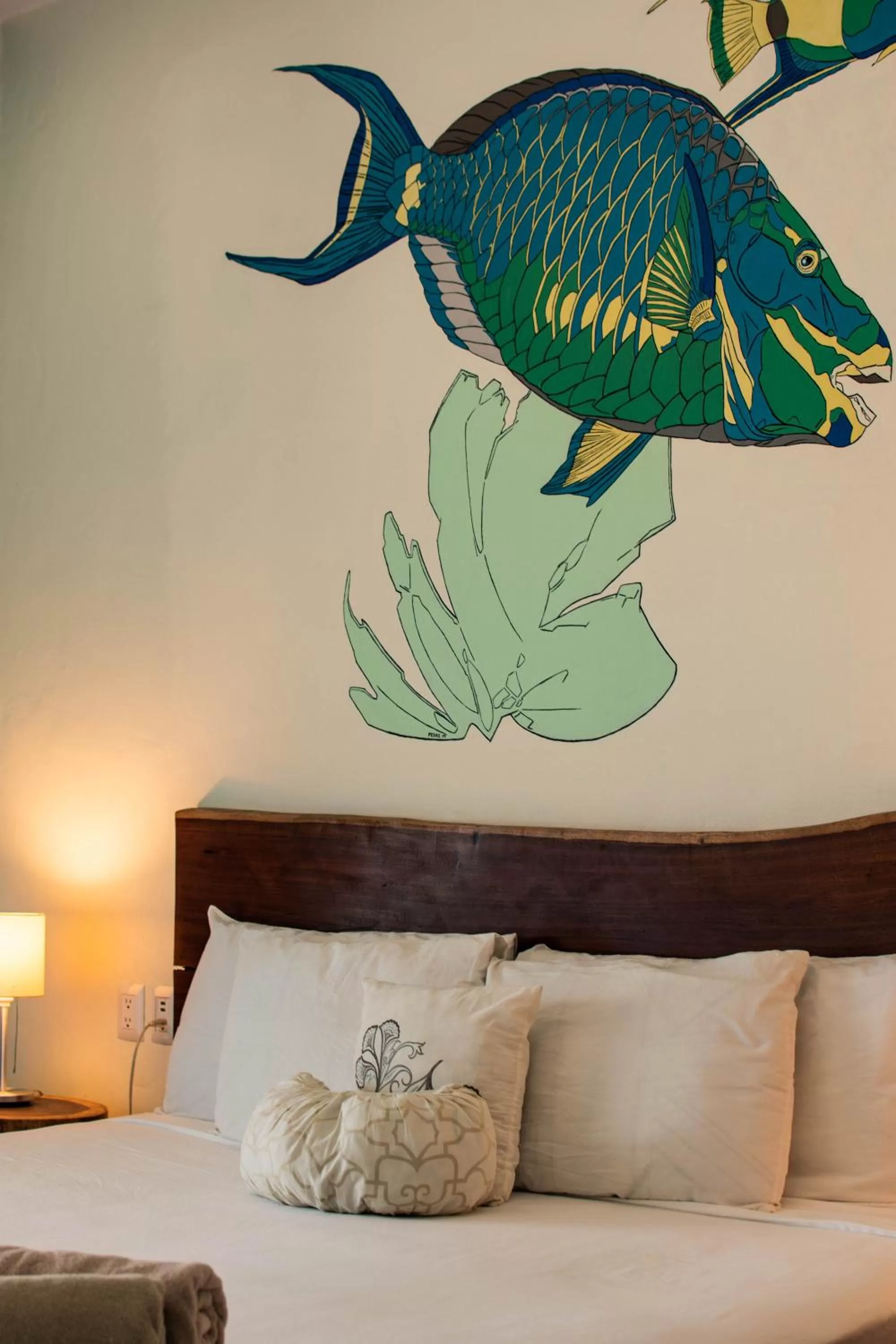 Decorative detail in La Palmita Budget Boutique Hotel