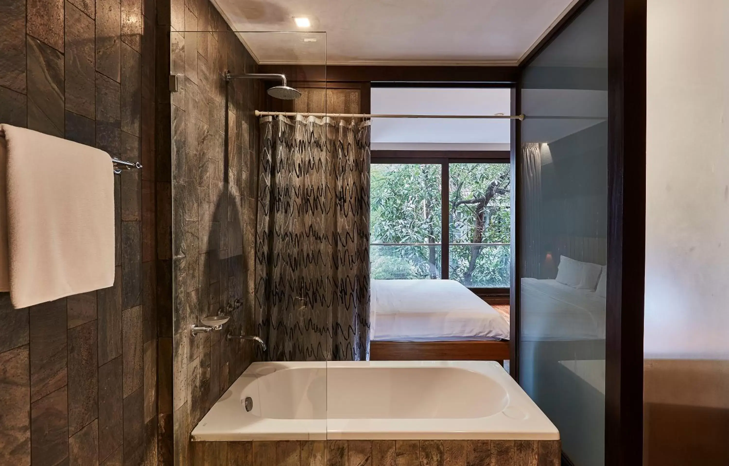Shower, Bathroom in LUXX Langsuan Hotel - SHA Plus