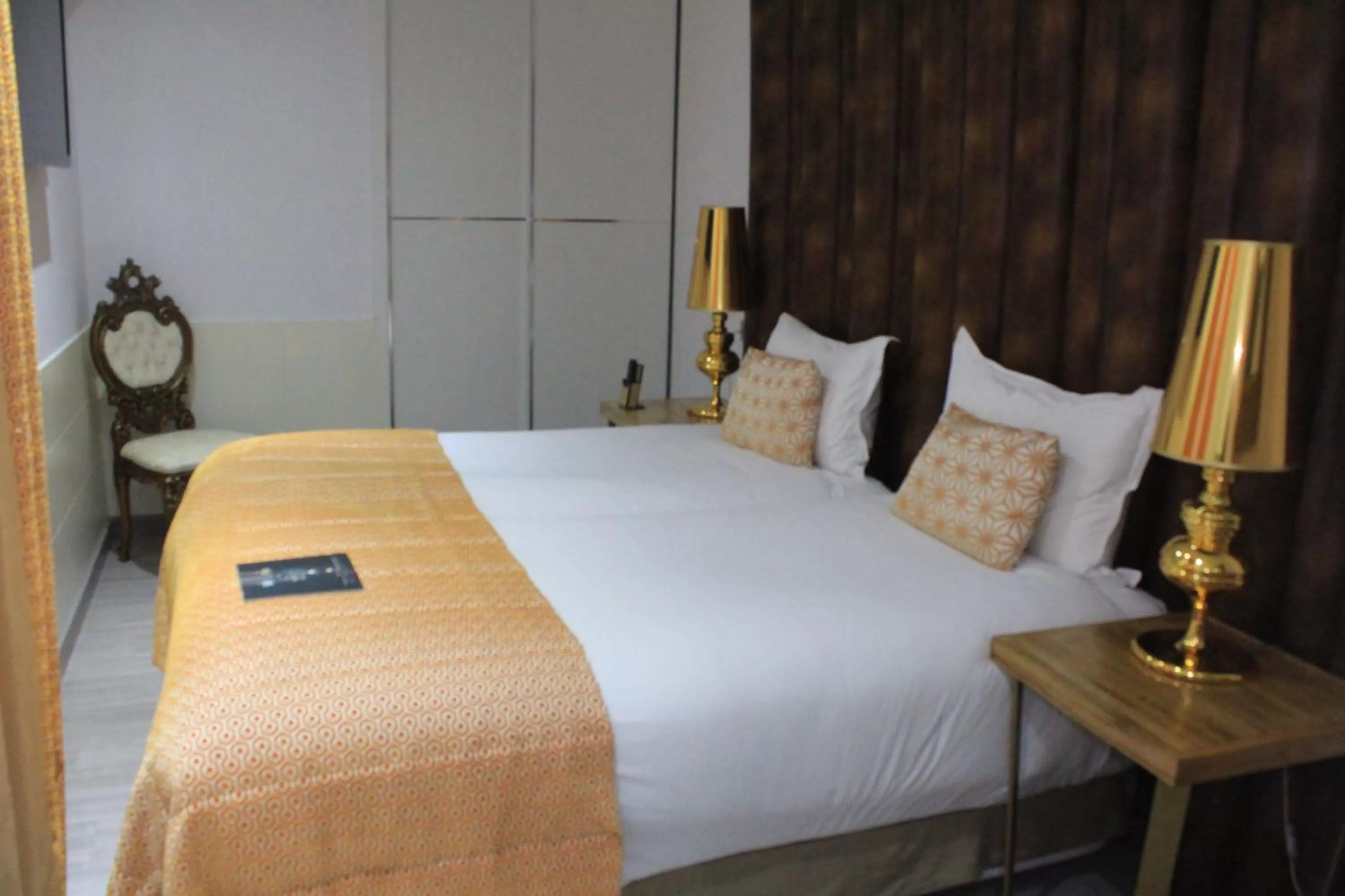 Bed in Hotel Art Santander