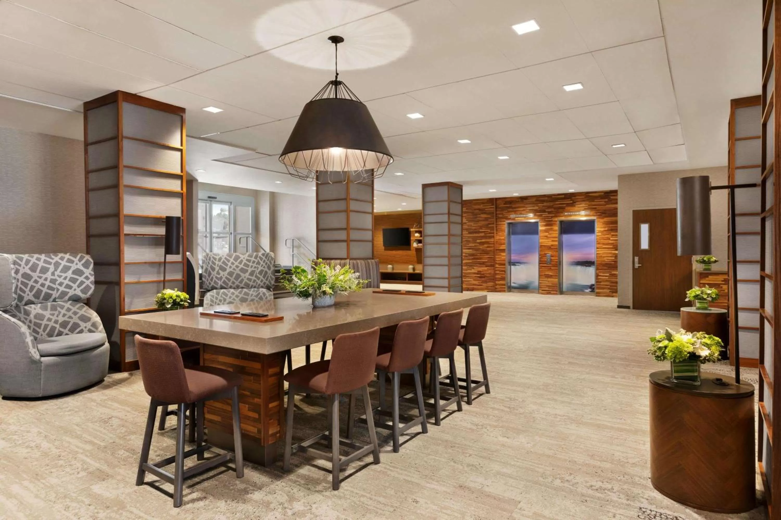 Lobby or reception in Wyndham Garden at Niagara Falls