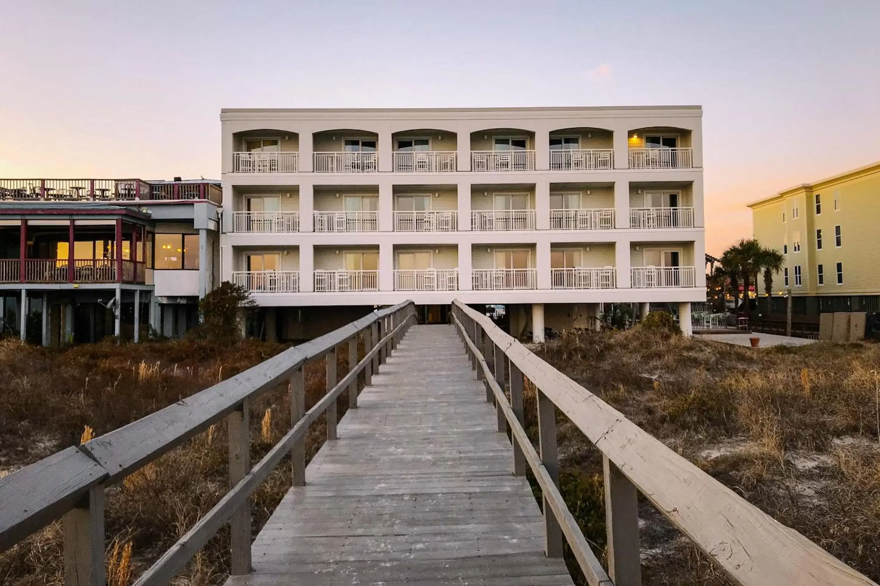 Property building in The Palms Oceanfront Hotel Property building in The Palms Oceanfront Hotel