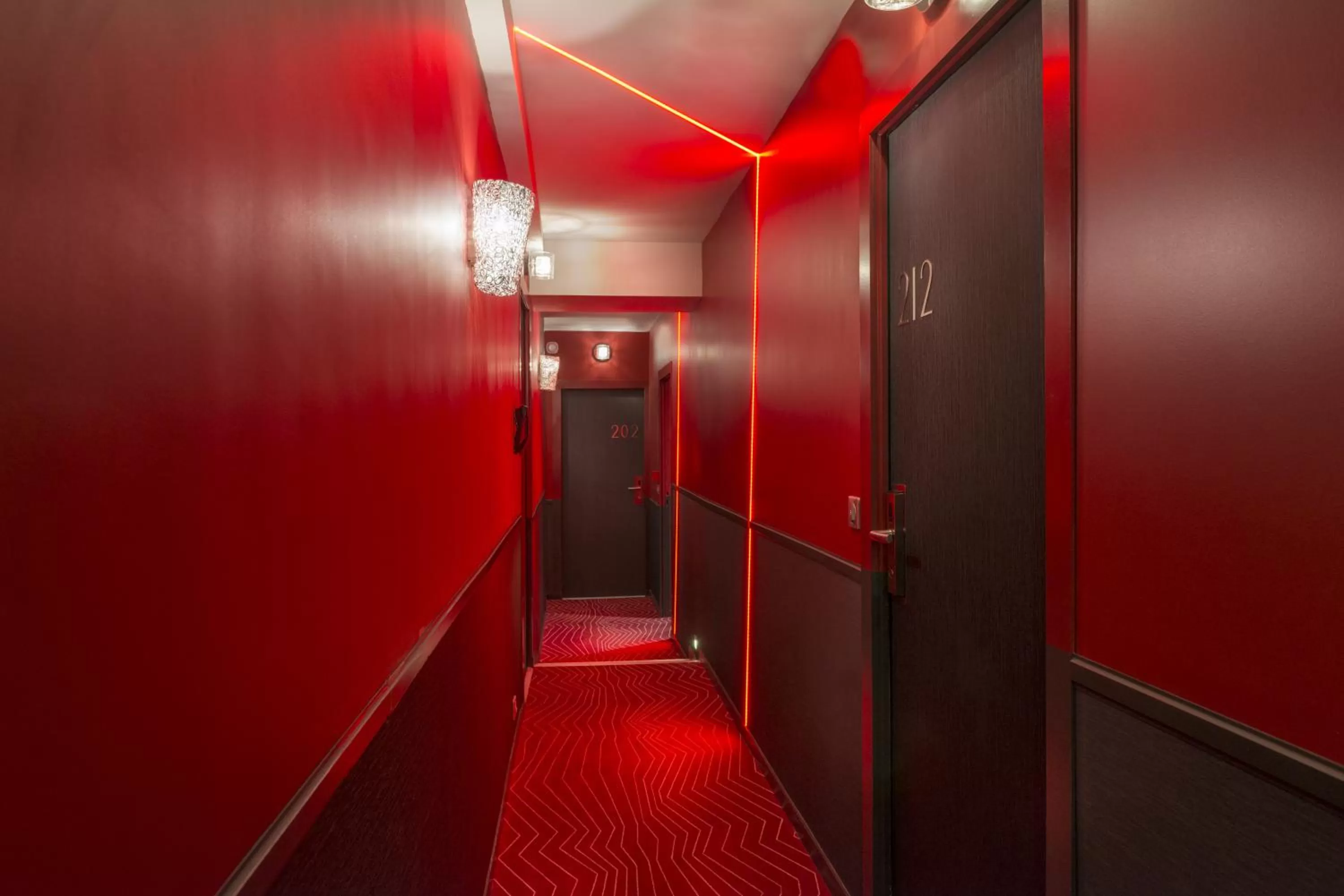 Decorative detail in Le Bon Hôtel