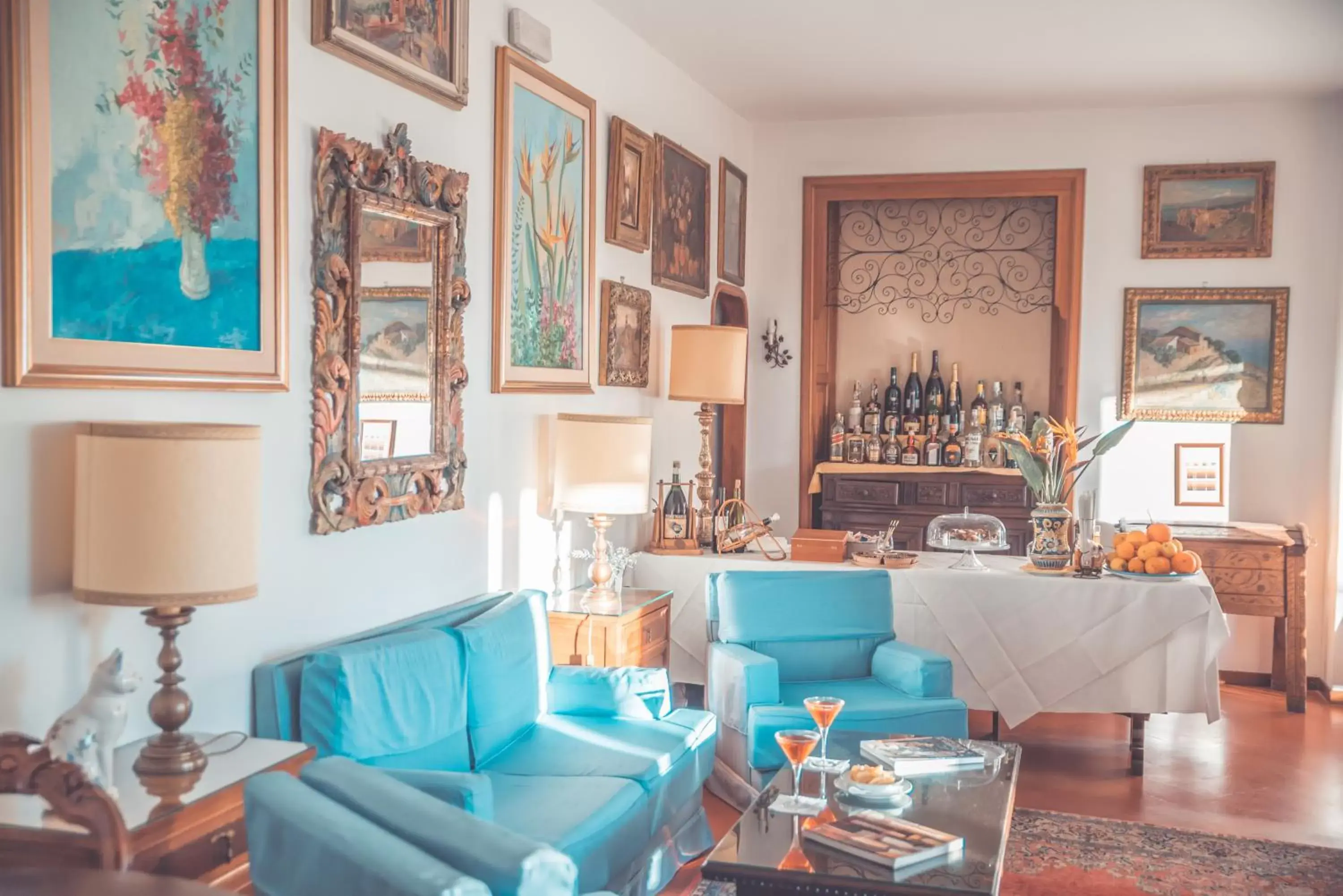 Lounge or bar in Hotel Villa Paradiso