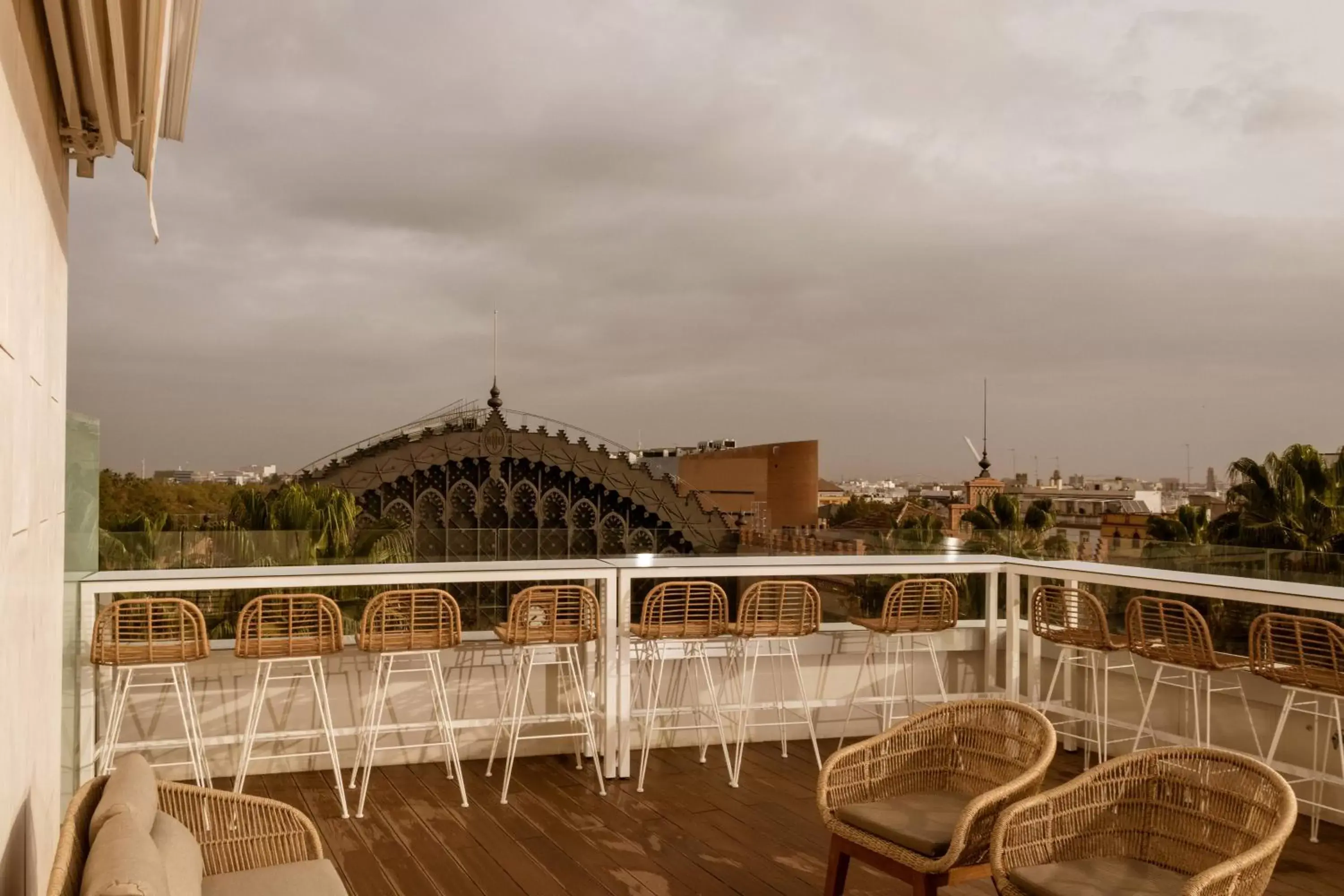 Balcony/Terrace in Petit Palace Vargas